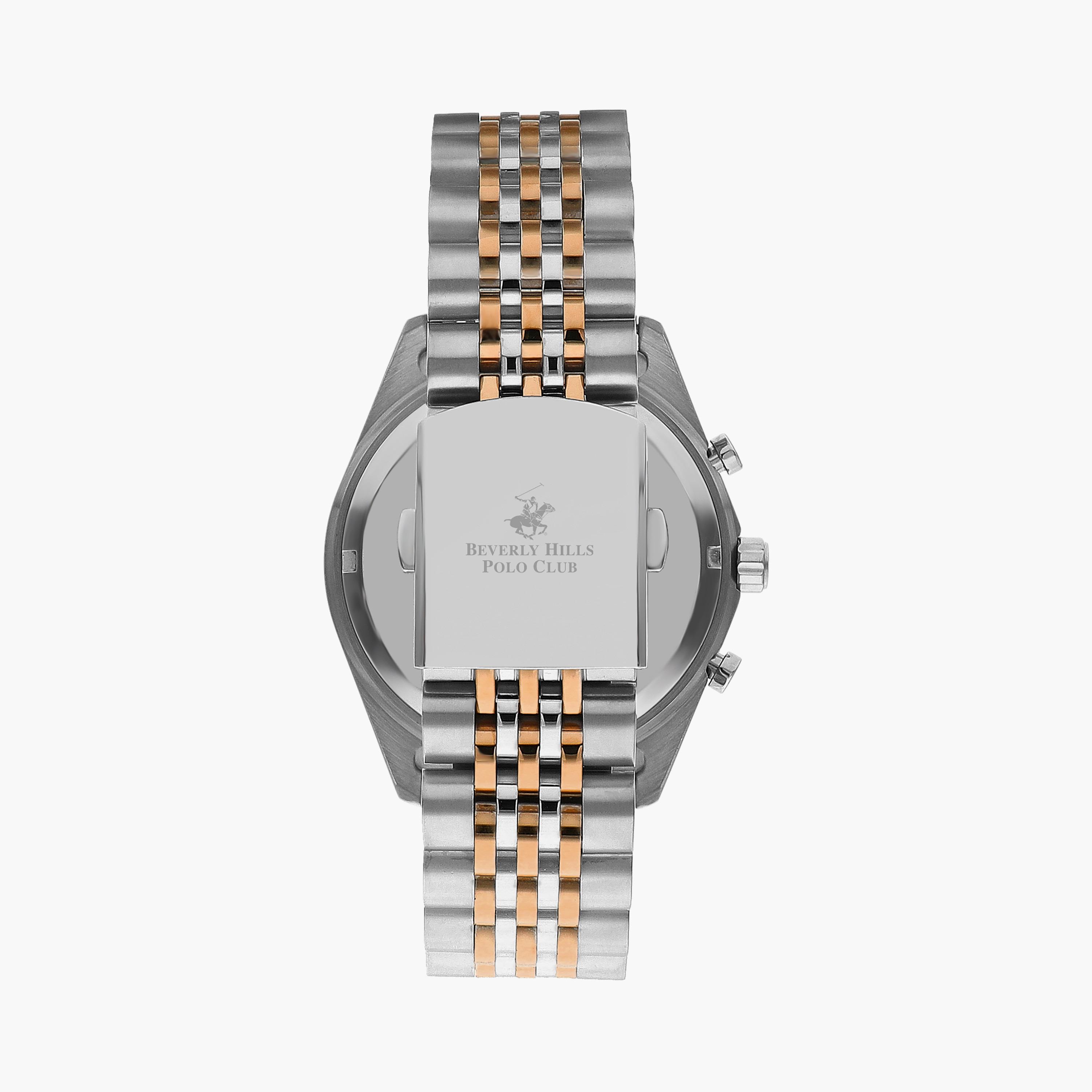  BP3354X.550 | ساعة بيفرلي هيلز بولو كلوب ذات كرونوغراف فضية للرجال بسوار من ستانلس ستيل-men-watchesandjewellery-watches-image-3