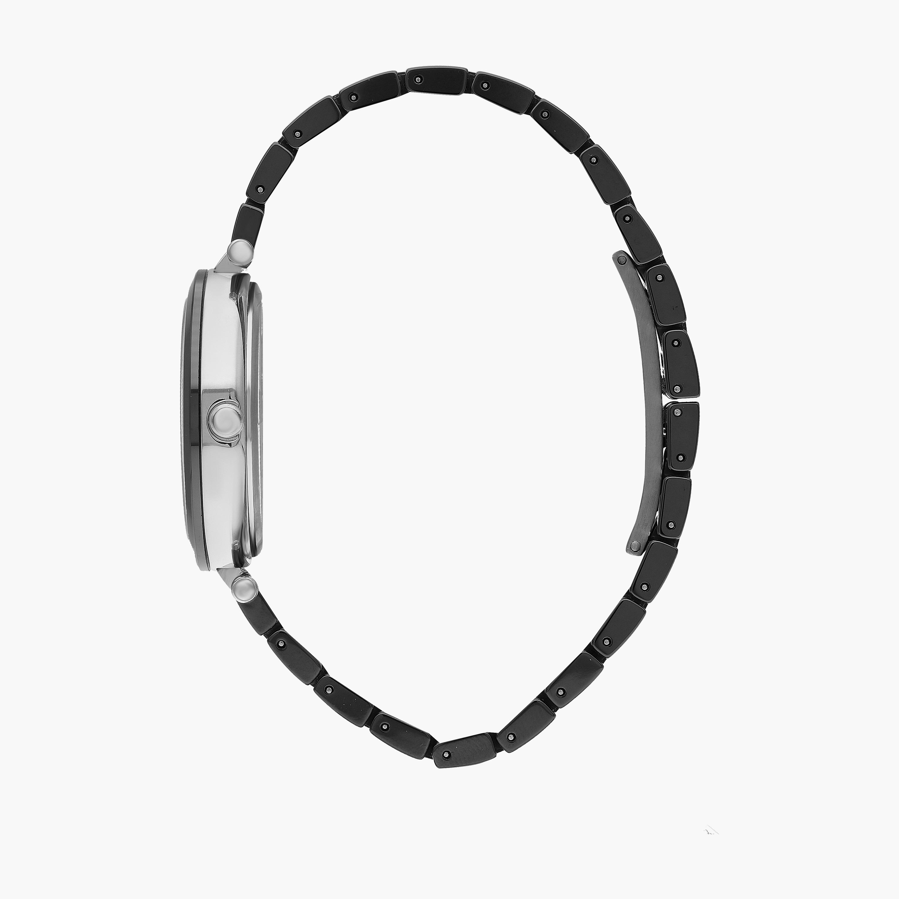  BP3102X.350 | ساعة بيفرلي هيلز بولو كلوب سوداء للنساء ذو انالوج بسوار من ستانلس ستيل-women-watchesandjewellery-watches-image-2