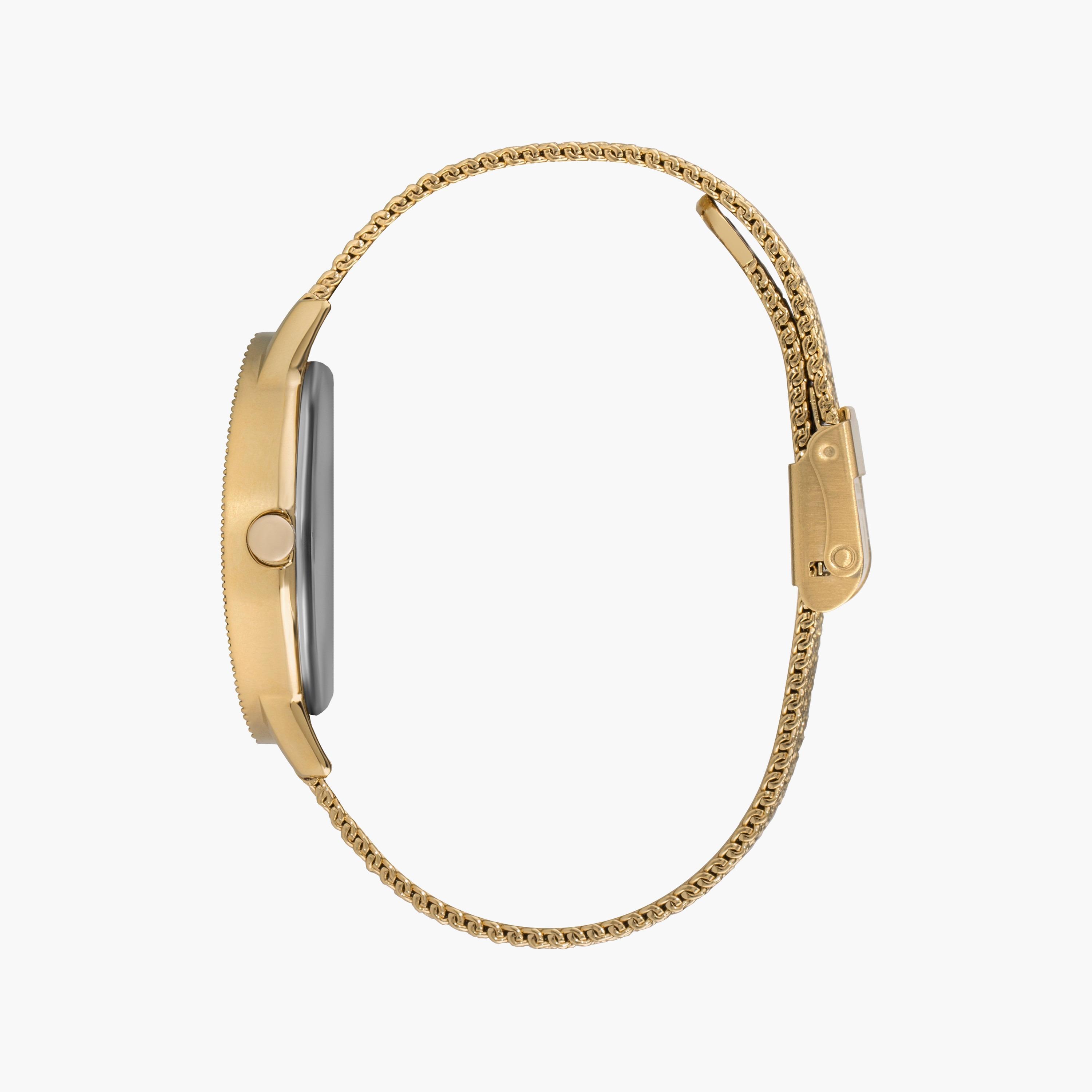  BP3107X.110 | ساعة بيفرلي هيلز بولو كلوب للنساء ذو انالوج بسوار شبكي ذهبي-women-watchesandjewellery-watches-image-2