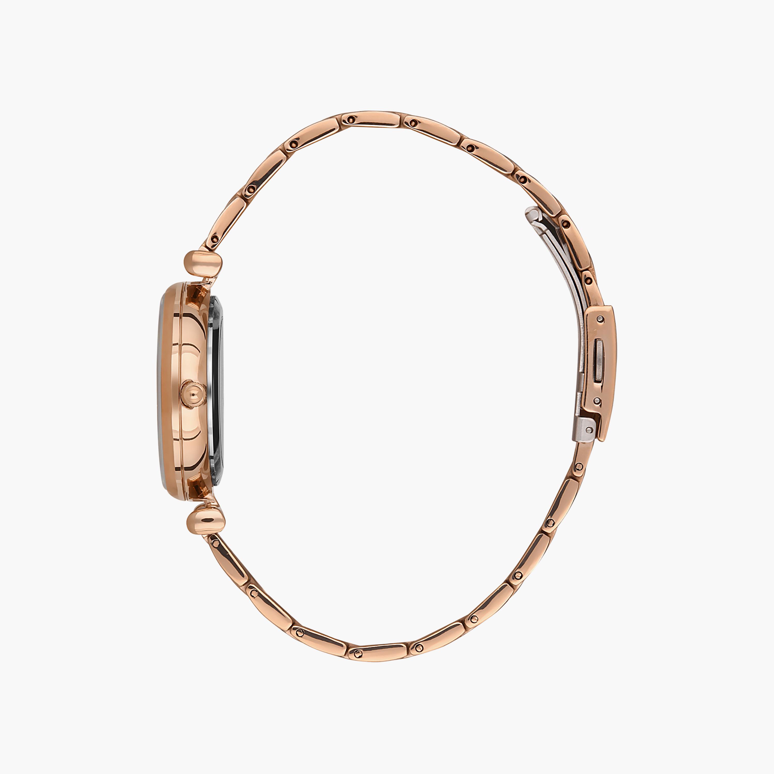 Lee Cooper Rose Gold Analog Stainless Steel Strap Watch | LC06869.410-NL-women-watchesandjewellery-watches-image-2