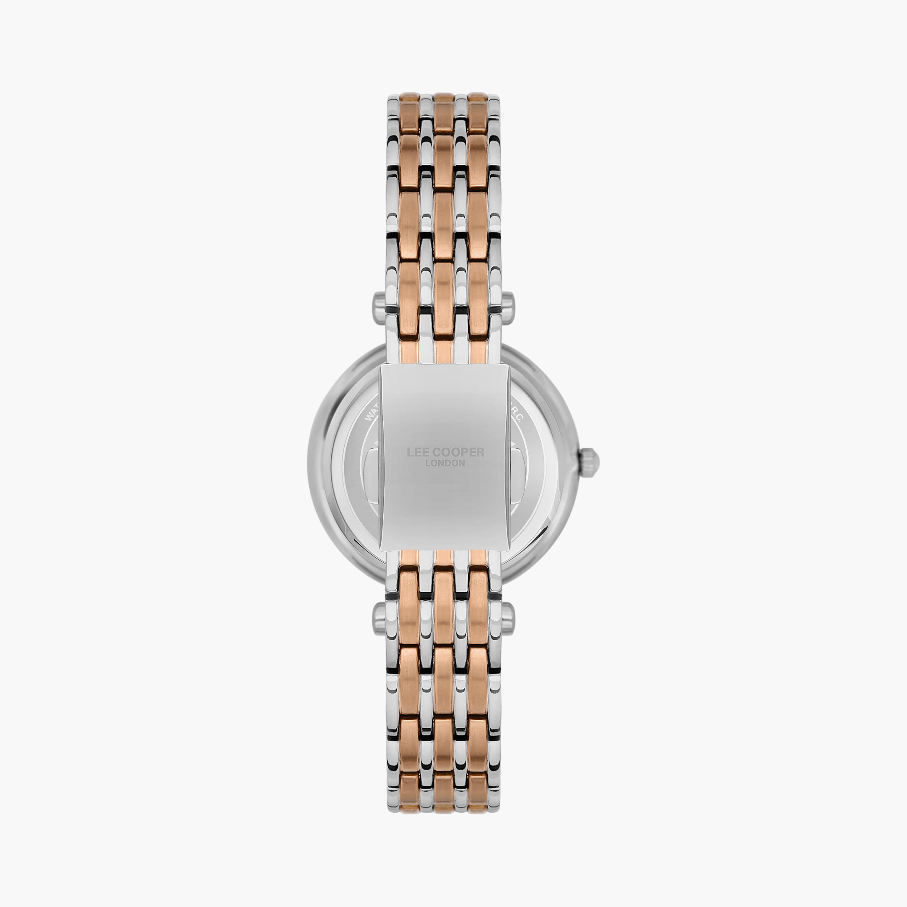  LC06869.530-NL | ساعة لي كوبر ذات أنالوج بسوار من ستانلس ستيل مع لون فضي وذهبي-women-watchesandjewellery-watches-image-3