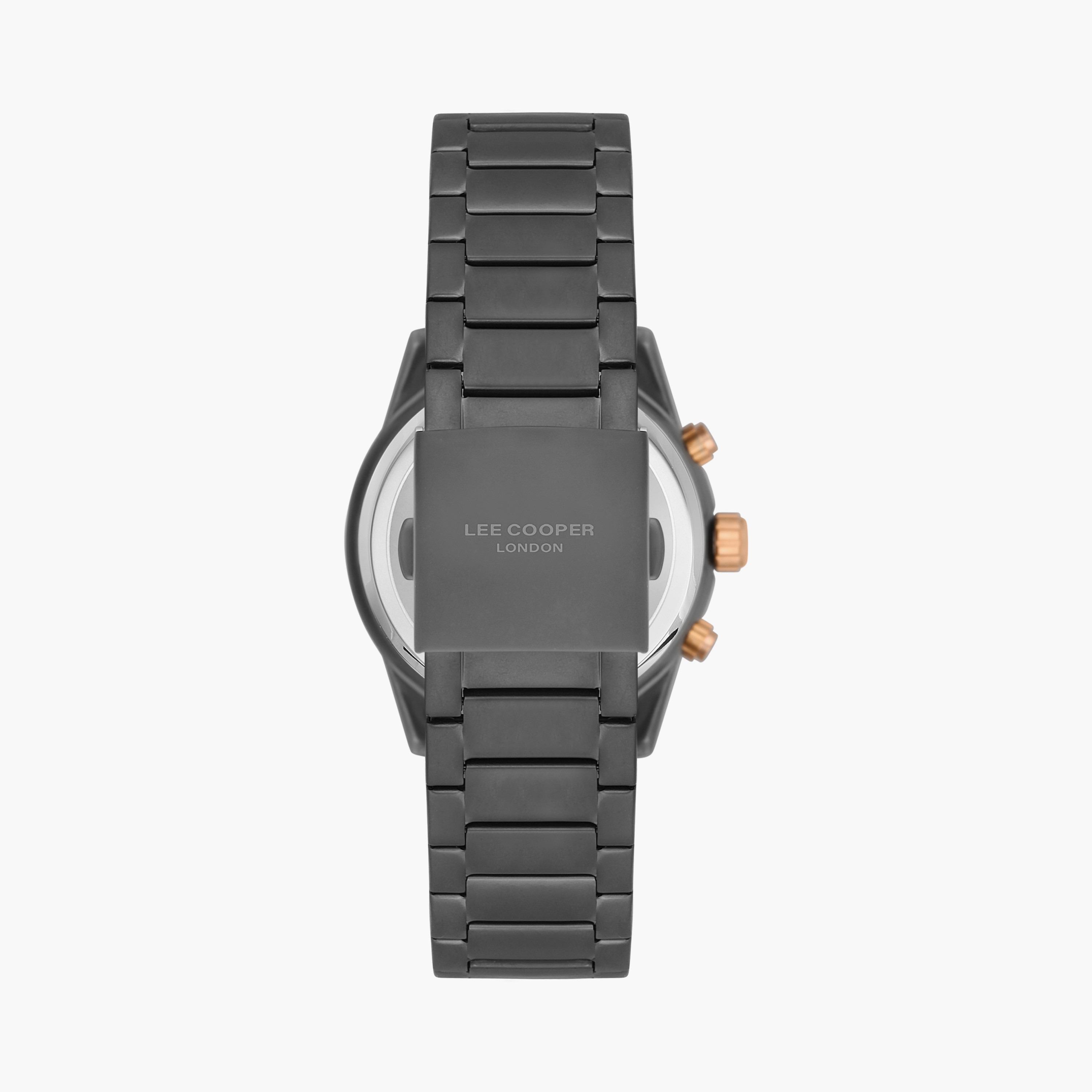  LC06760.060 | ساعة لي كوبر للرجال بسوار من ستانلس ستيل ذو كرونوغراف رمادي-men-watchesandjewellery-watches-image-3