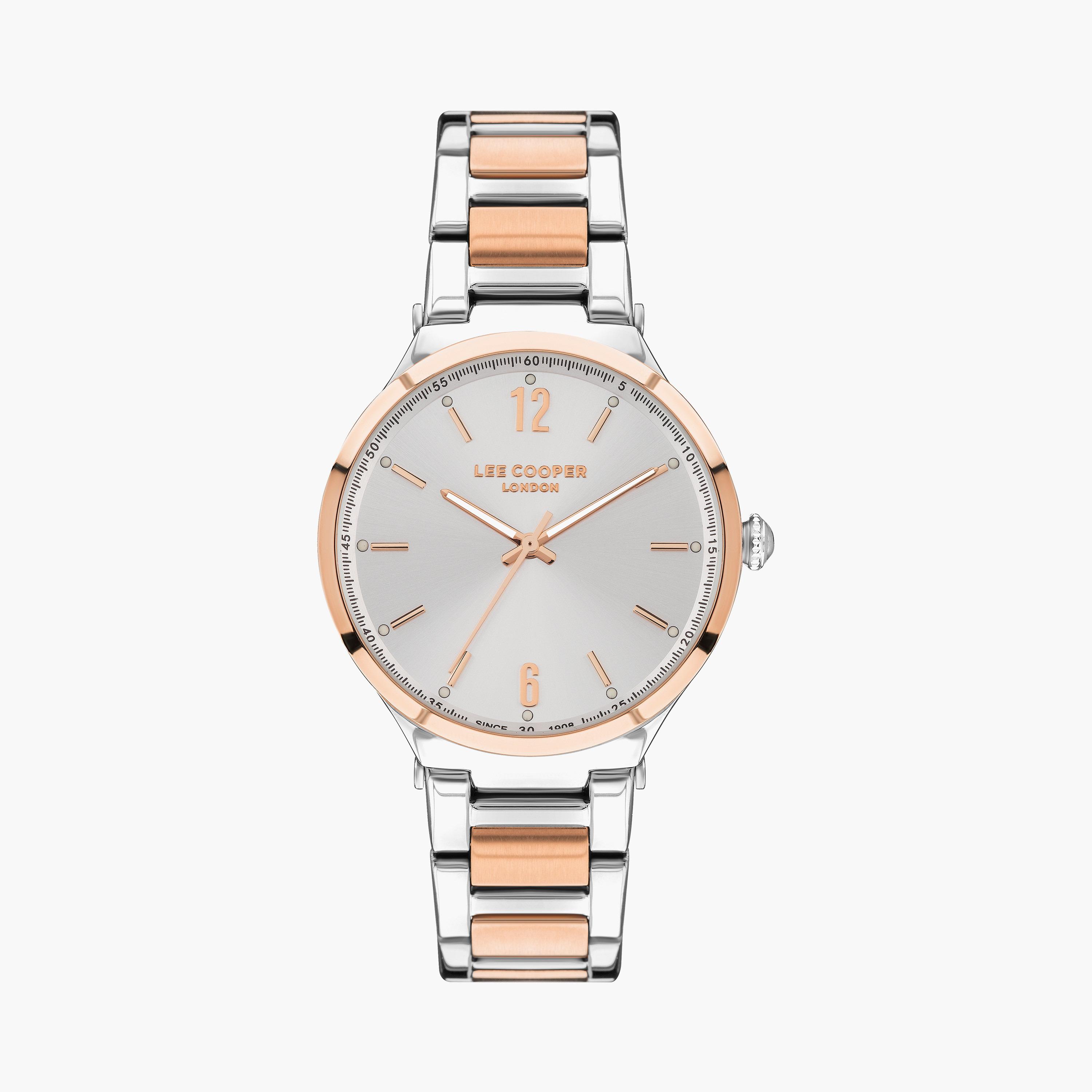  LC07440.520 | ساعة لي كوبر للنساء ذات أنالوج فضي بسوار من ستانلس ستيل-women-watchesandjewellery-watches-image-1