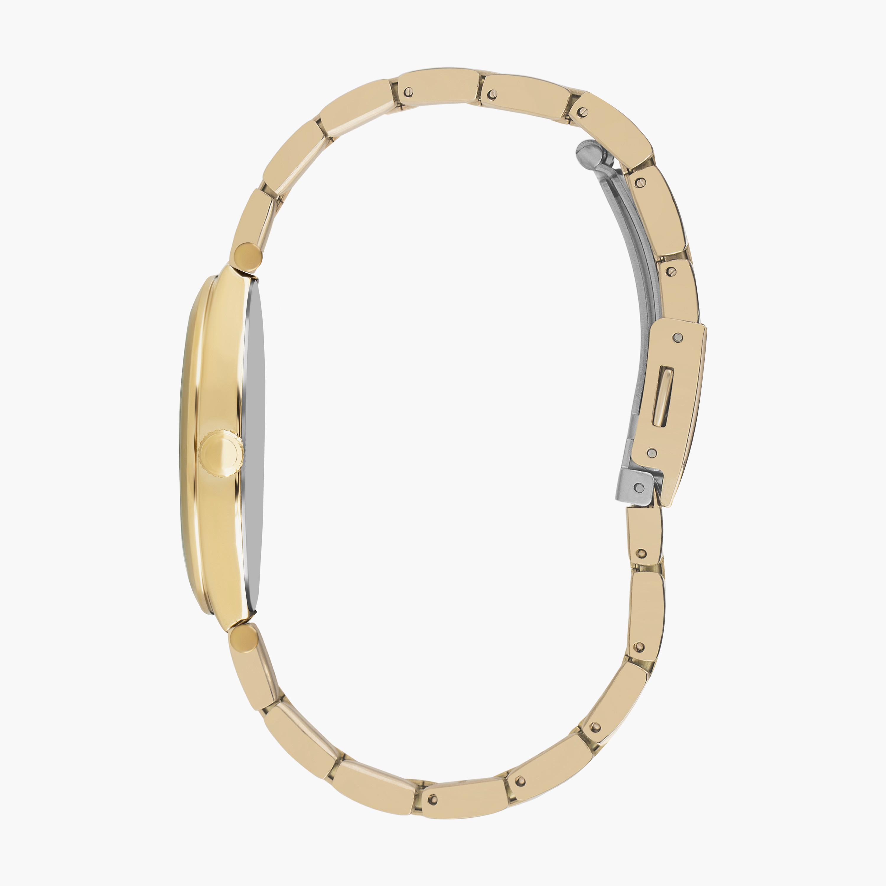  LC07440.120| ساعة لي كوبر ذهبية للنساء ذات أنالوج بسوار من ستانلس ستيل-women-watchesandjewellery-watches-image-2