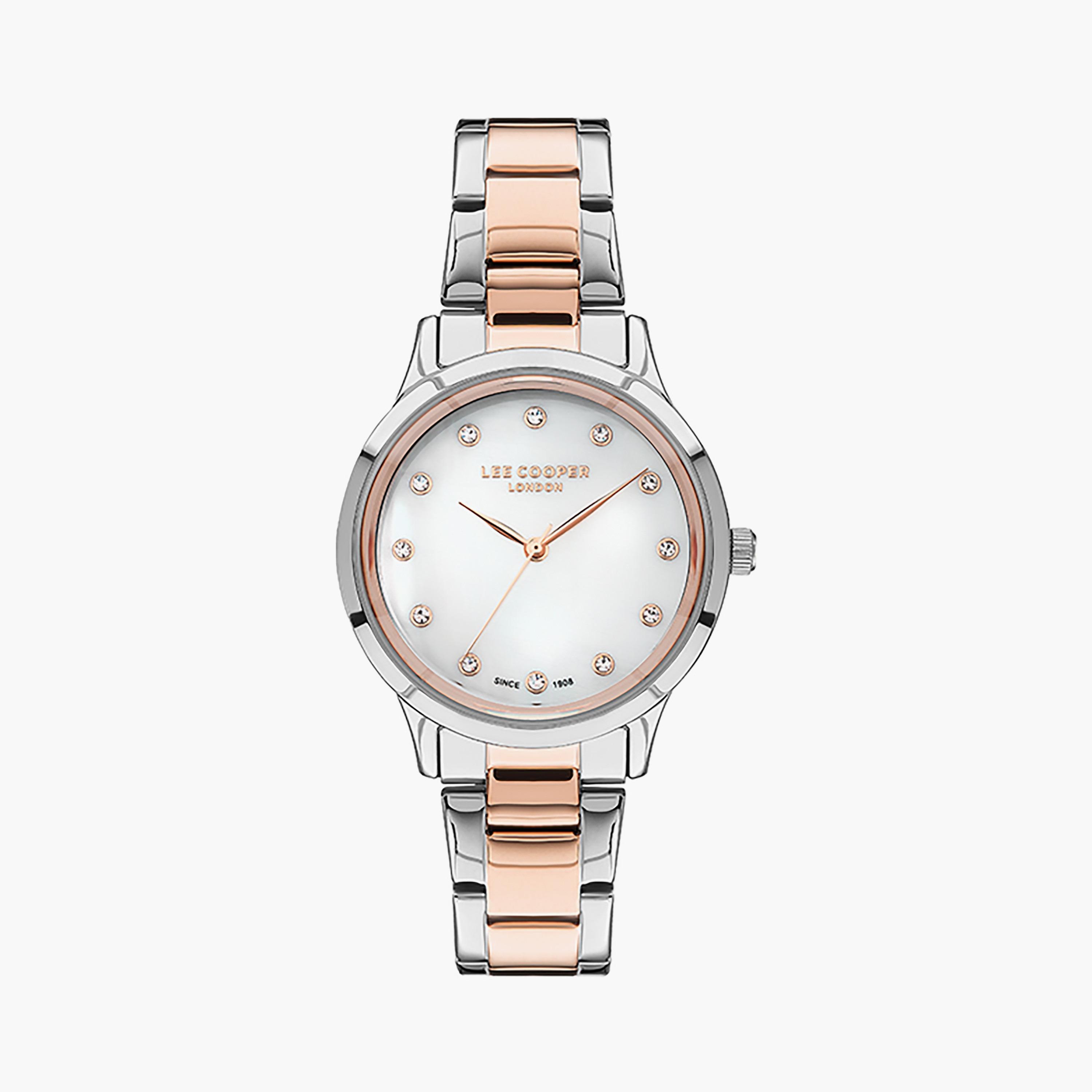  LC07457.520 | ساعة لي كوبر للنساء ذات أنالوج فضي بسوار من ستانلس ستيل-women-watchesandjewellery-watches-image-1