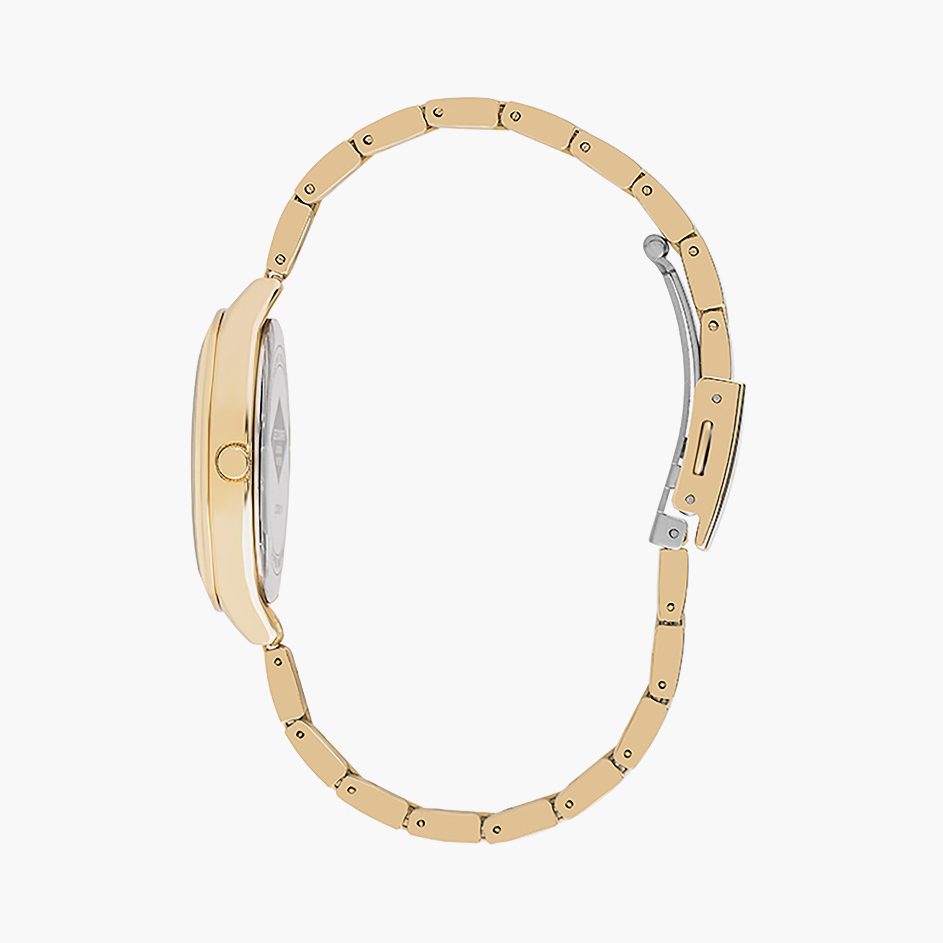  LC07457.130 | ساعة لي كوبر ذهبية للنساء ذات أنالوج بسوار من ستانلس ستيل-men-watchesandjewellery-watches-image-2