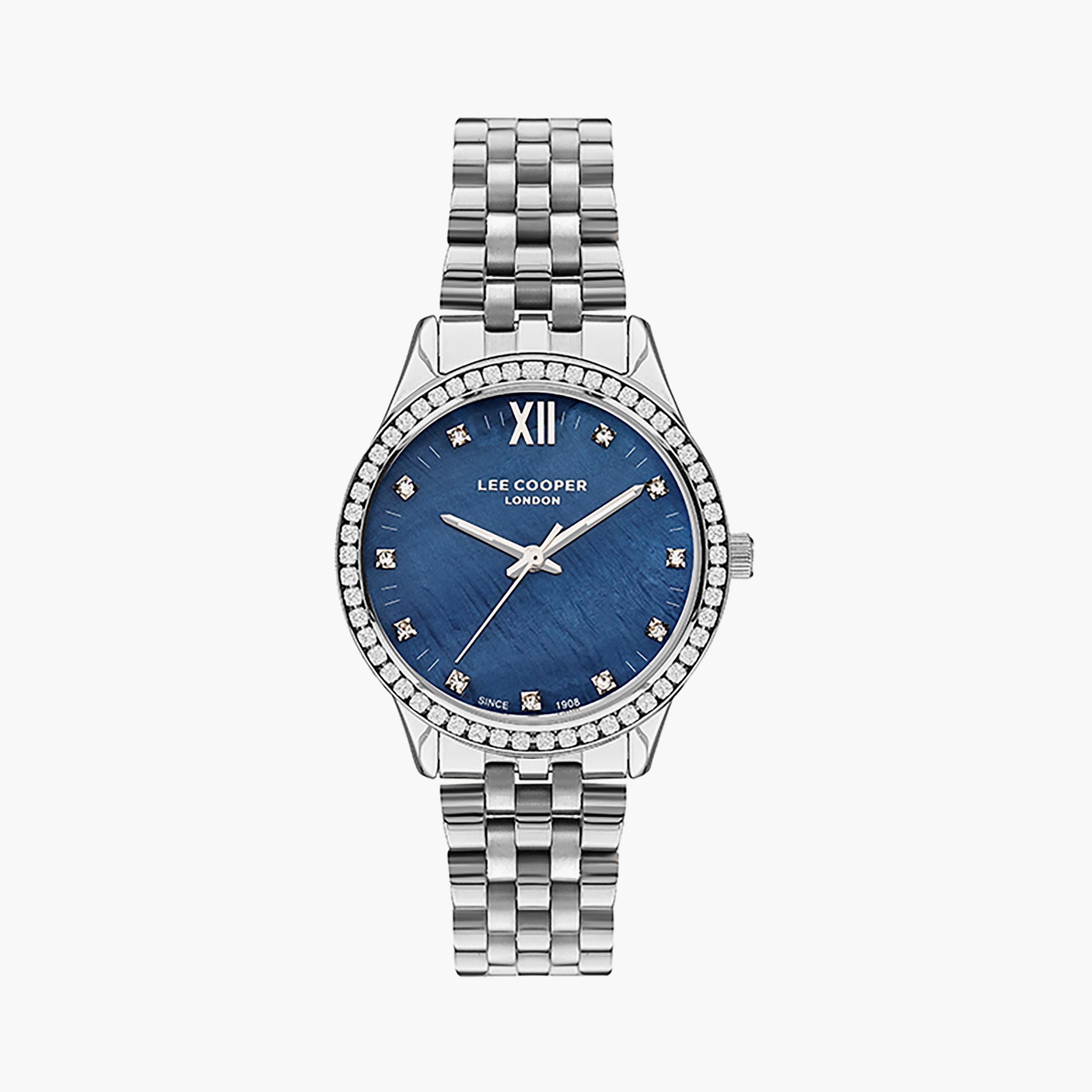  LC07483.390 | ساعة لي كوبر للنساء ذات أنالوج فضي بسوار من ستانلس ستيل-women-watchesandjewellery-watches-image-1