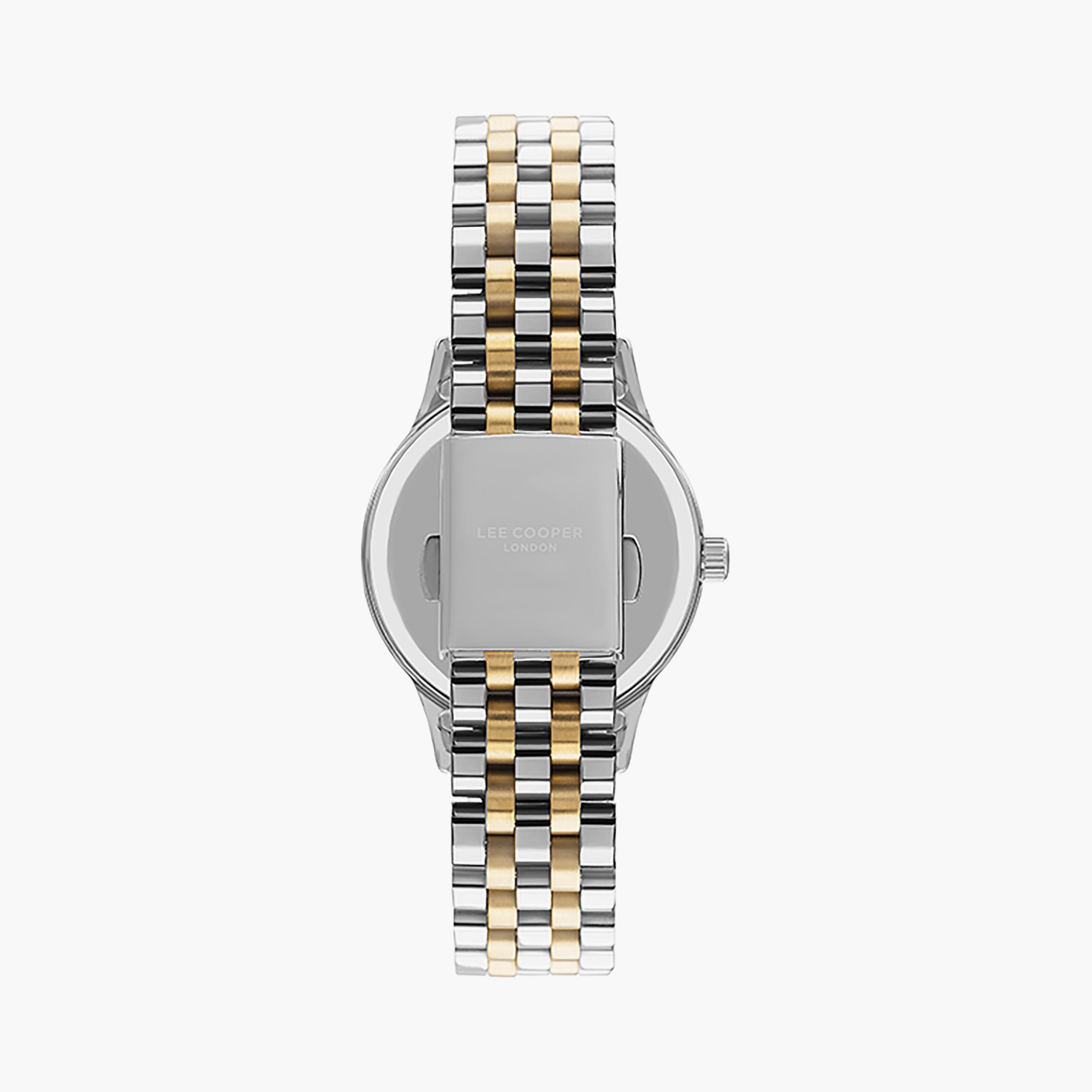  LC07483.220 | ساعة لي كوبر للنساء ذو انالوج بسوار من ستانلس ستيل مع لون فضي وذهبي-women-watchesandjewellery-watches-image-3