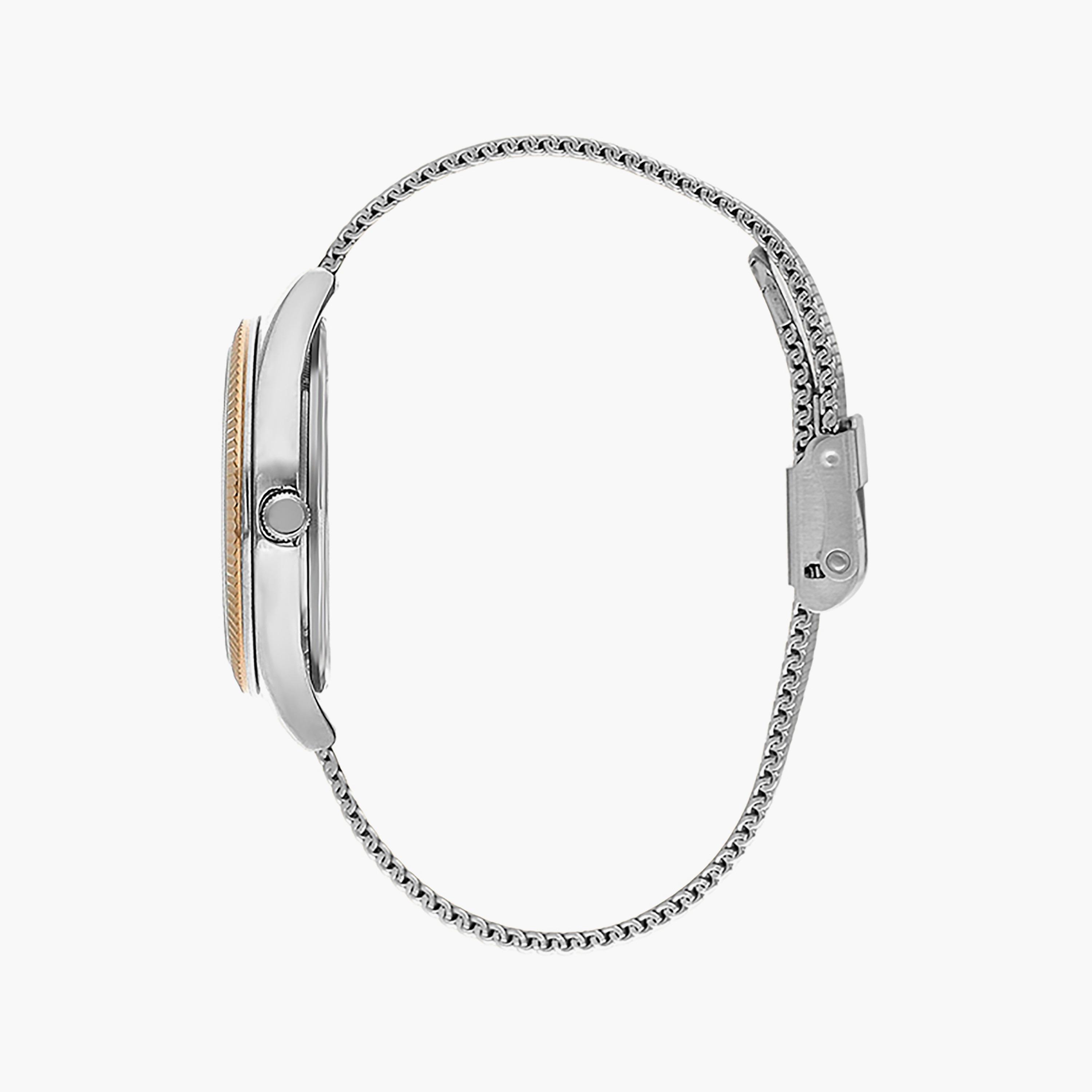Lee Cooper Women Silver Analog Mesh Strap Watch | LC07544.550-women-watchesandjewellery-watches-image-2