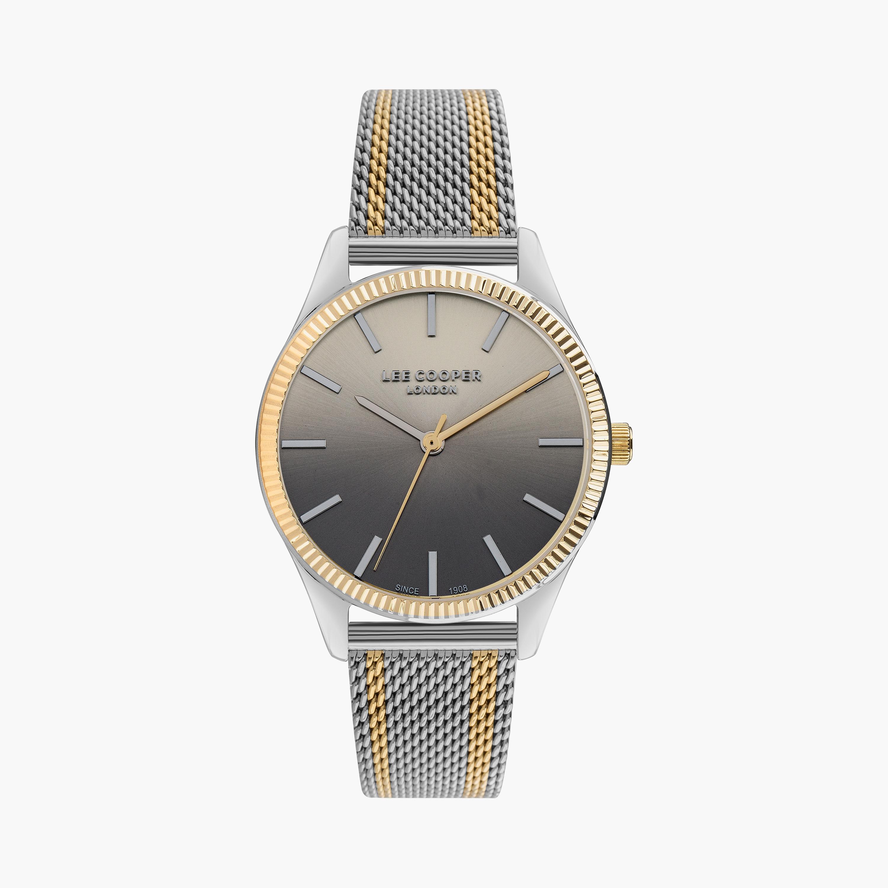  LC07544.250 | ساعة لي كوبر للنساء ذو انالوج بسوار شبكي مع لون فضي وذهبي-women-watchesandjewellery-watches-image-1