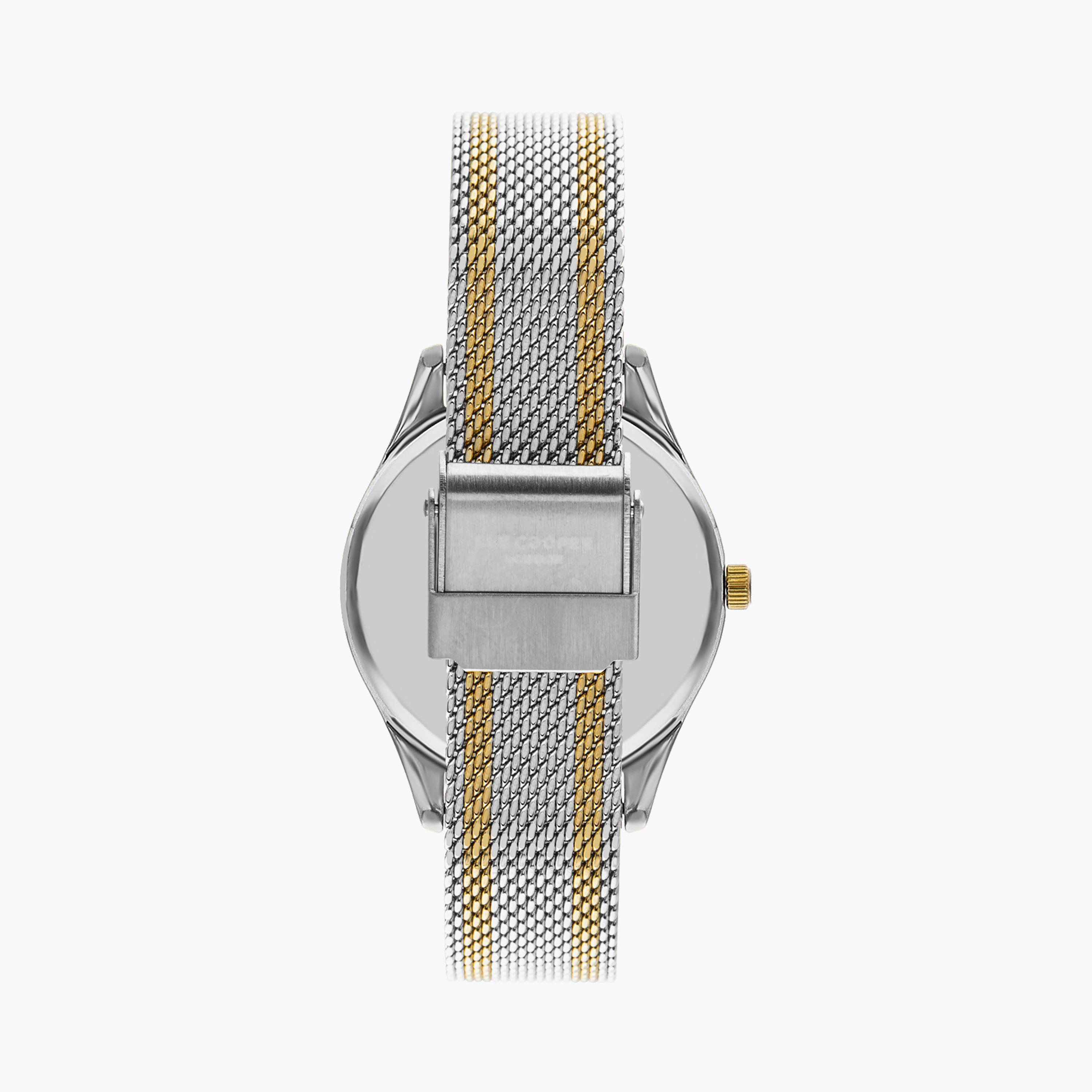  LC07544.250 | ساعة لي كوبر للنساء ذو انالوج بسوار شبكي مع لون فضي وذهبي-women-watchesandjewellery-watches-image-3