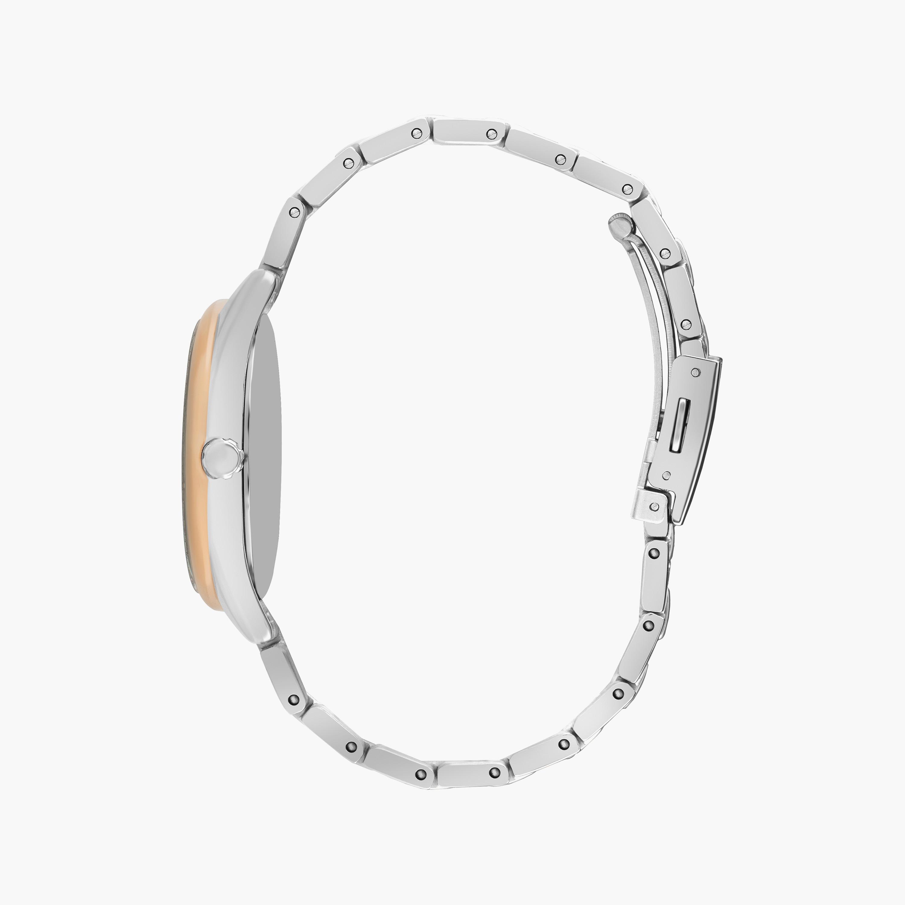  LC07450.530 | ساعة لي كوبر للنساء ذات أنالوج بلون فضي مع سوار من ستانلس ستيل-women-watchesandjewellery-watches-image-2