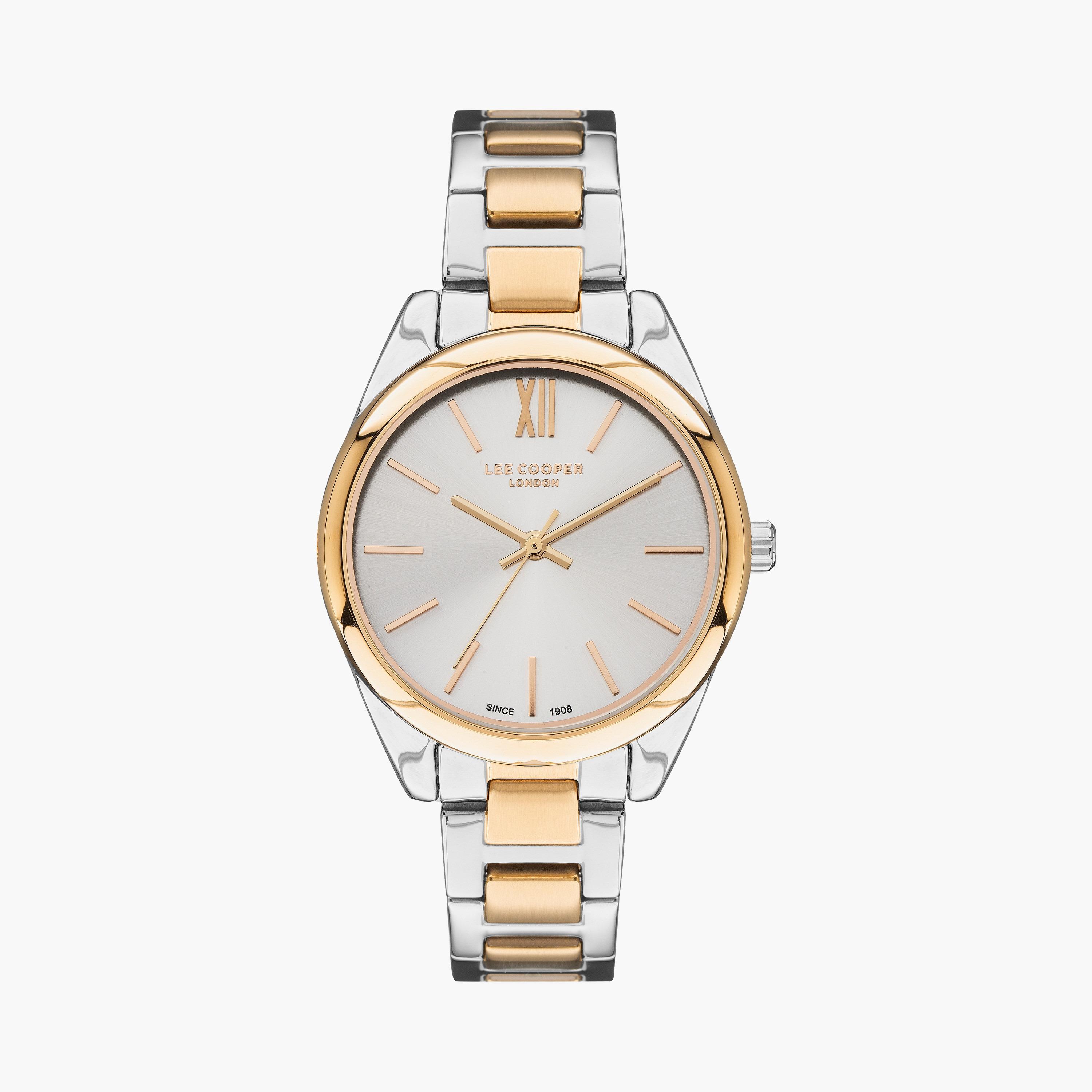  LC07450.230 | ساعة لي كوبر للنساء ذو انالوج بسوار من ستانلس ستيل مع لون فضي وذهبي-women-watchesandjewellery-watches-image-1