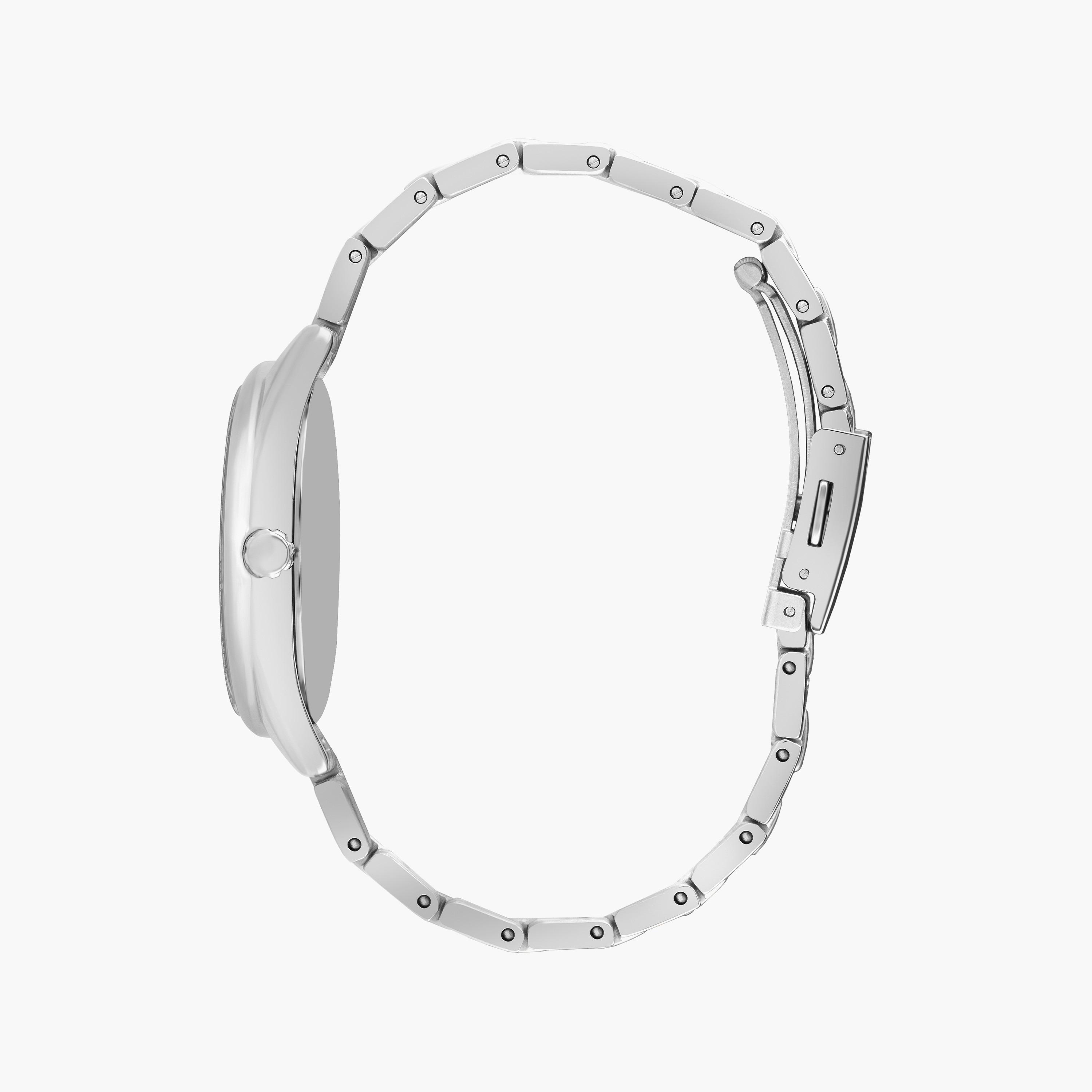  LC07450.390 | ساعة لي كوبر للنساء ذات أنالوج بلون فضي مع سوار من ستانلس ستيل-women-watchesandjewellery-watches-image-2