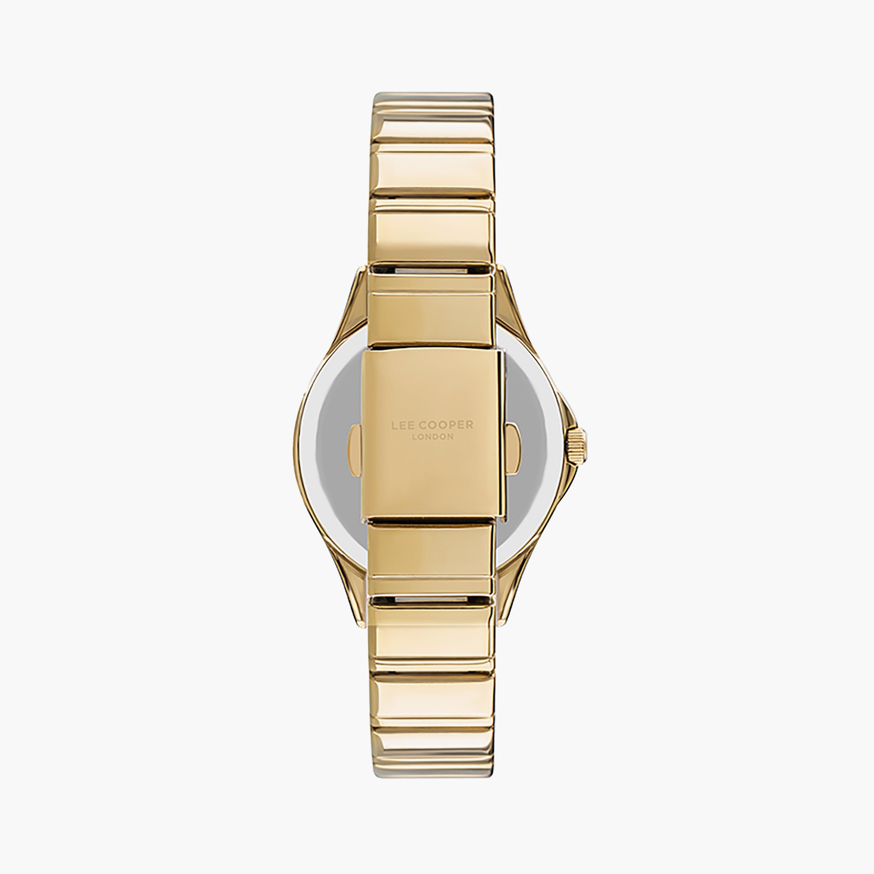  LC07482.130 | ساعة لي كوبر للنساء ذات كرونوغراف ذهبي بسوار من ستانلس ستيل-women-watchesandjewellery-watches-image-3