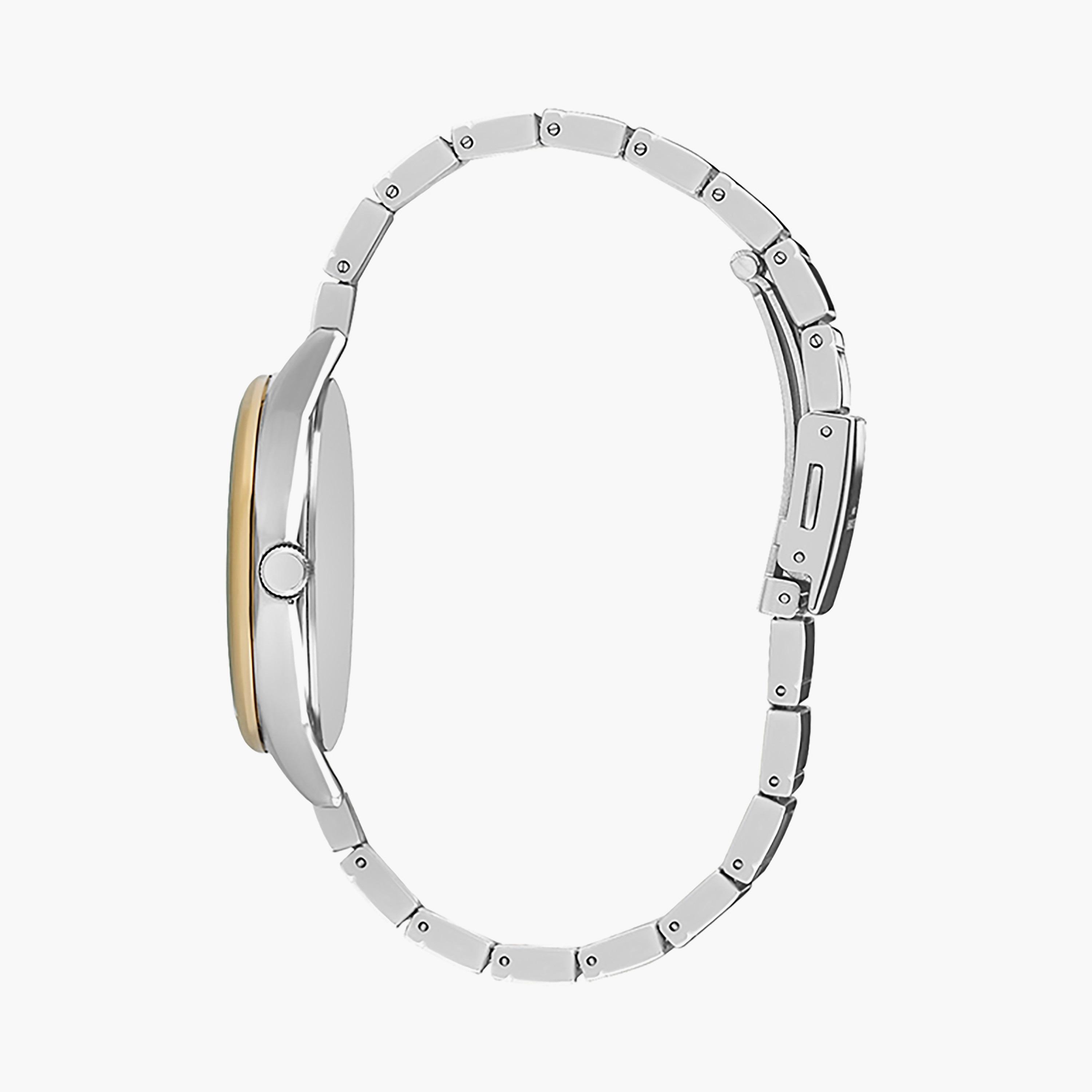  LC07482.220 | ساعة لي كوبر للنساء بسوار من ستانلس ستيل ذو كرونوغراف ذهبي وفضي-women-watchesandjewellery-watches-image-2