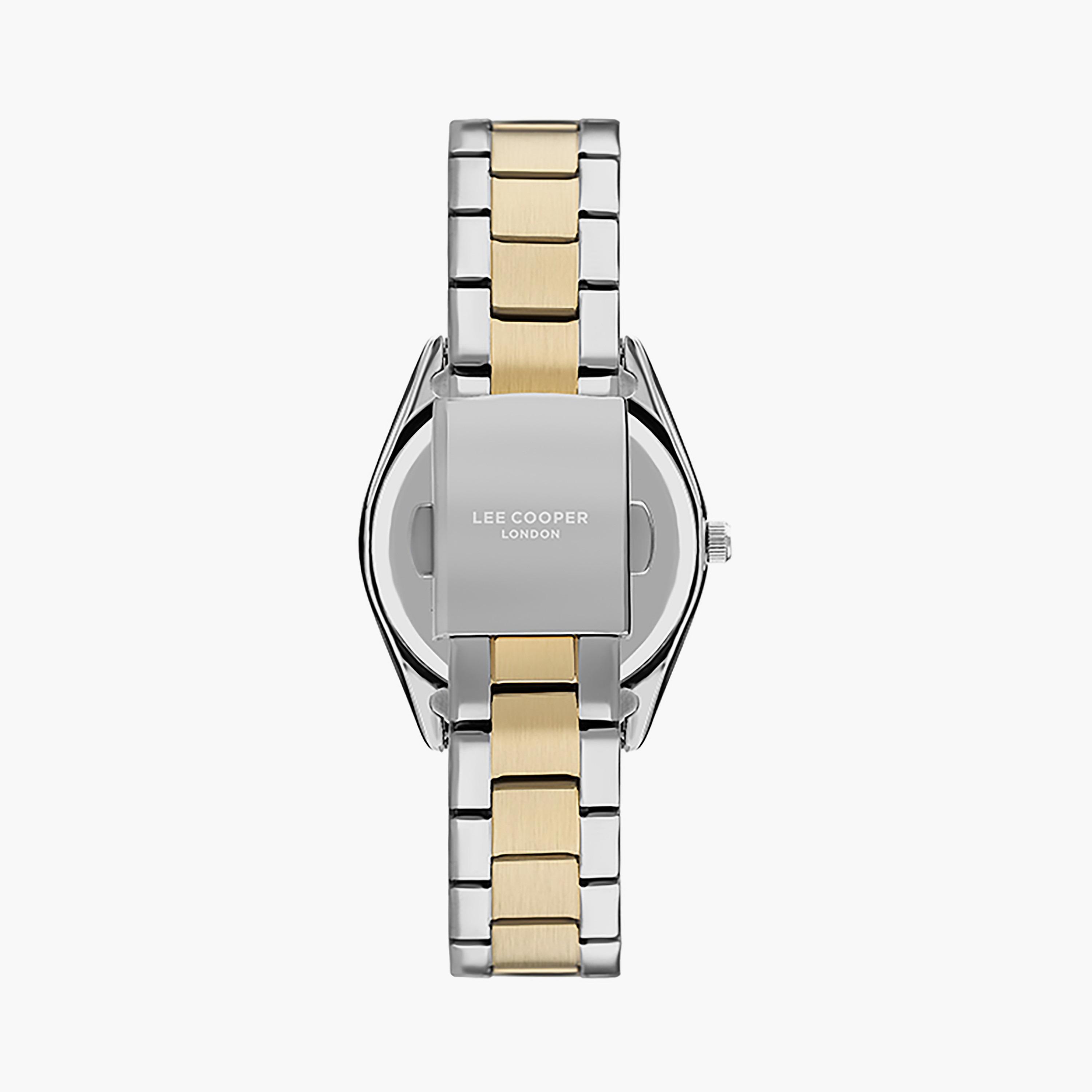  LC07459.220 | ساعة لي كوبر ذات أنالوج بسوار من ستانلس ستيل مع لون فضي وذهبي-women-watchesandjewellery-watches-image-3