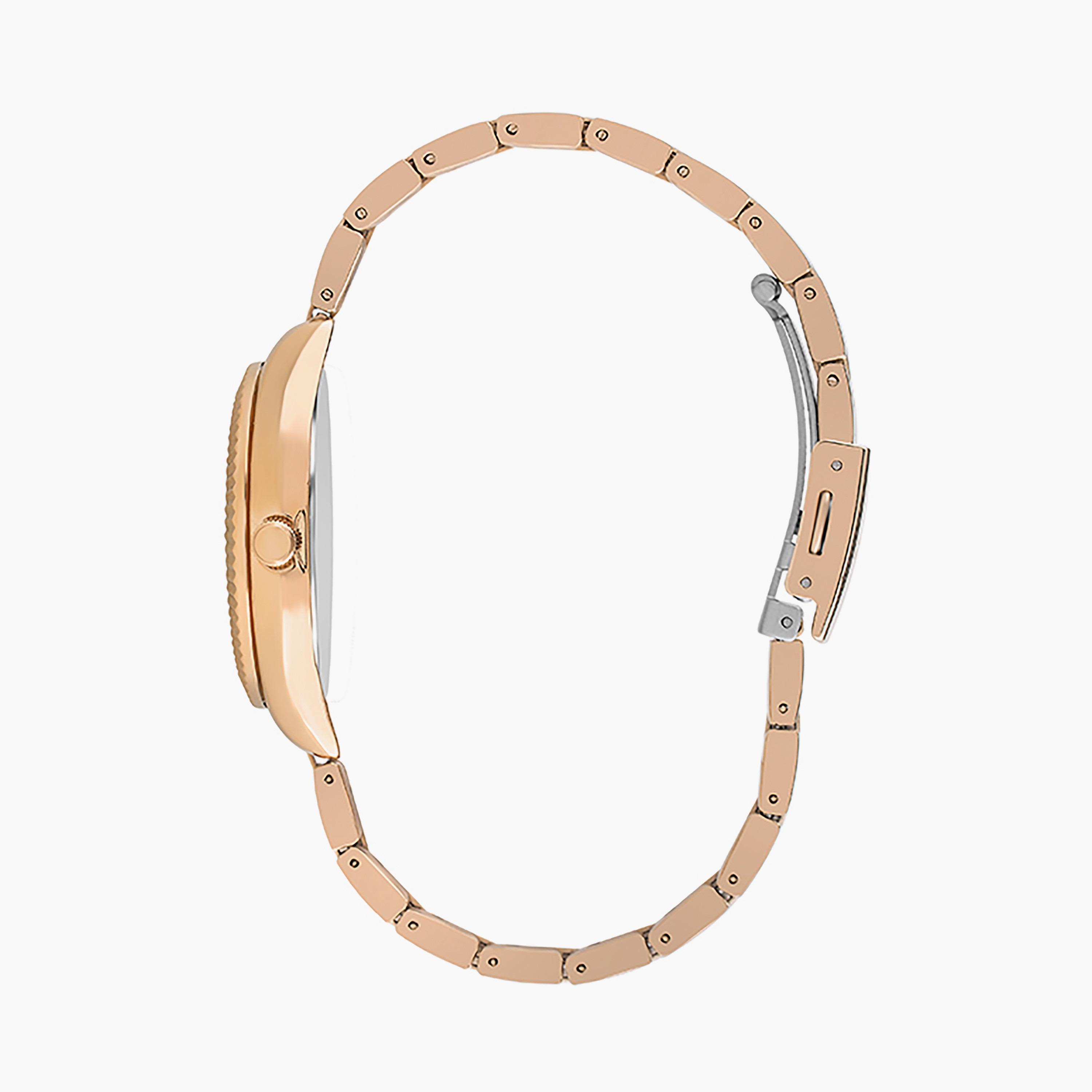  LC07459.430 | ساعة لي كوبر ذات أنالوج بسوار من ستانلس ستيل باللون الذهبي الوردي-women-watchesandjewellery-watches-image-2