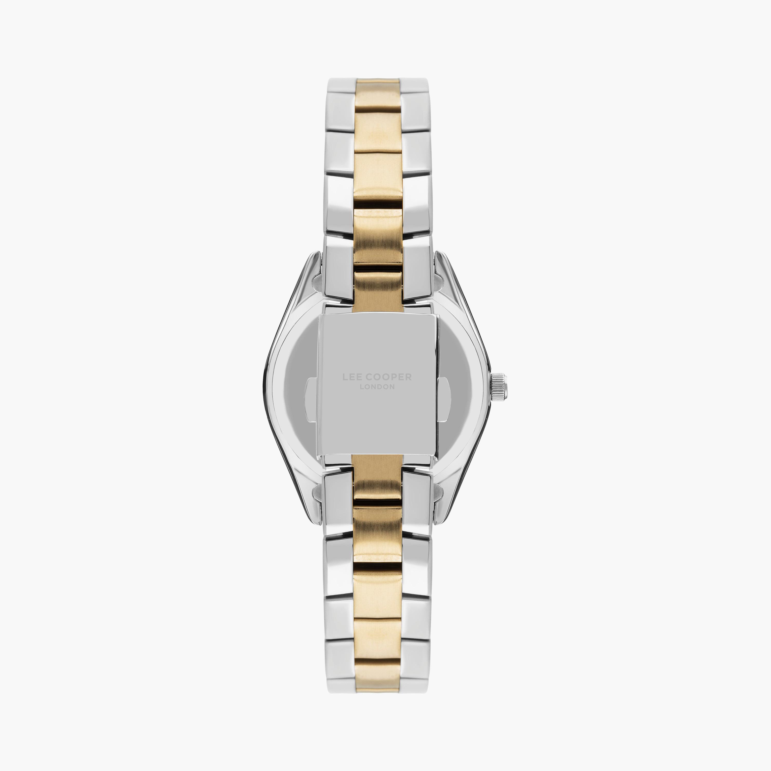  LC07453.230 | ساعة لي كوبر ذات أنالوج بسوار من ستانلس ستيل مع لون فضي وذهبي-women-watchesandjewellery-watches-image-3