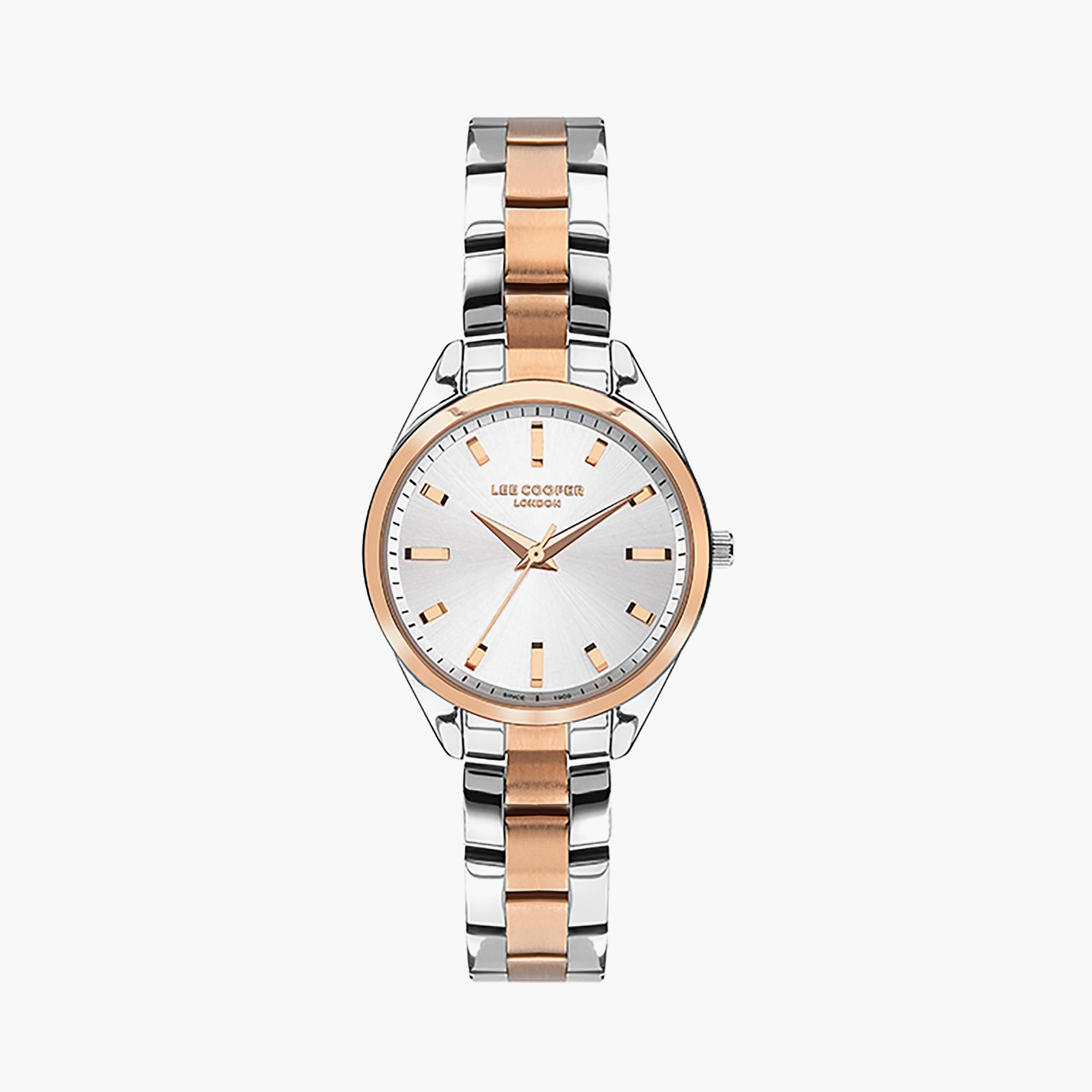  LC07453.530 | ساعة لي كوبر ذات أنالوج فضي بسوار من ستانلس ستيل-women-watchesandjewellery-watches-image-1