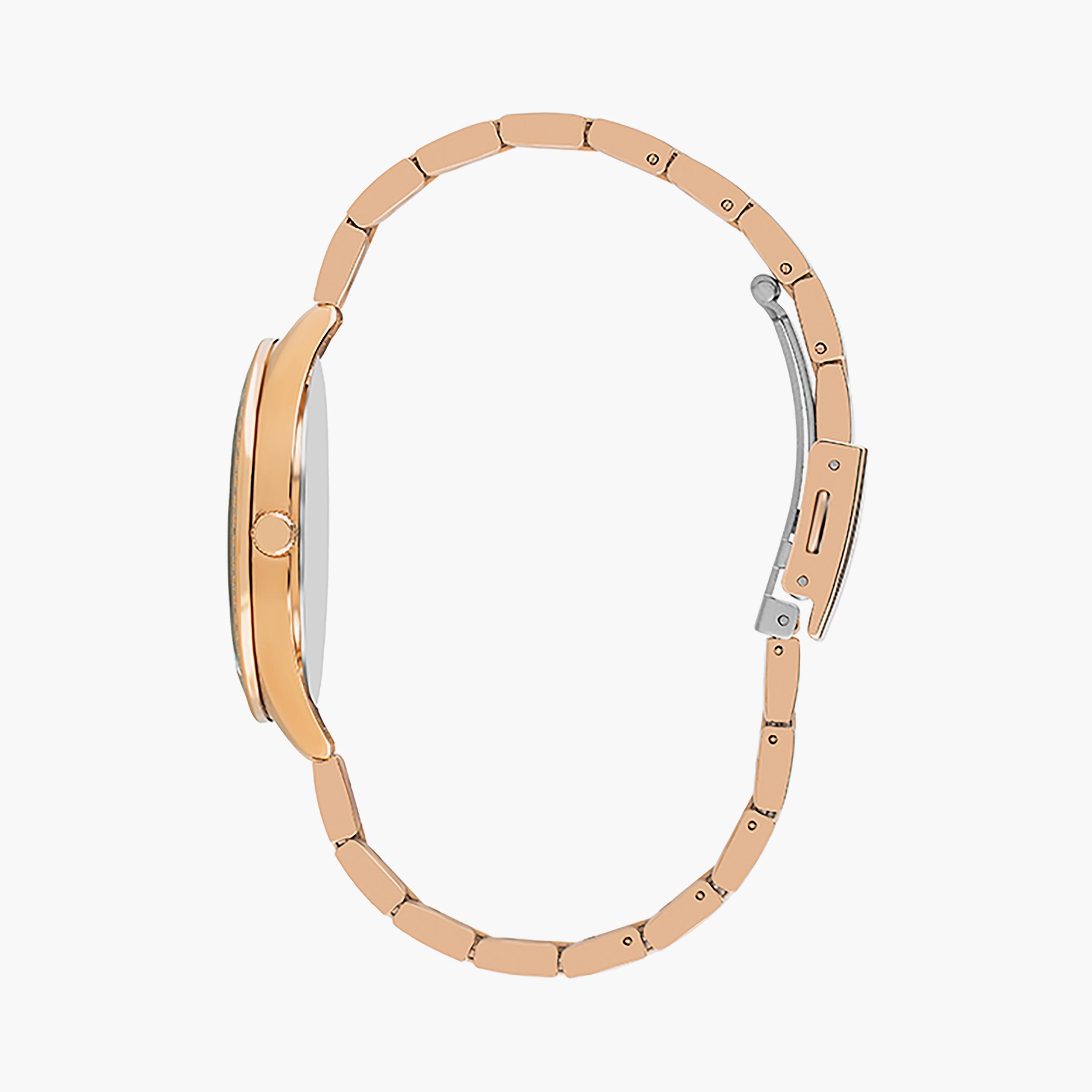  LC07453.420 | ساعة لي كوبر ذات أنالوج بسوار من ستانلس ستيل باللون الذهبي الوردي-women-watchesandjewellery-watches-image-2