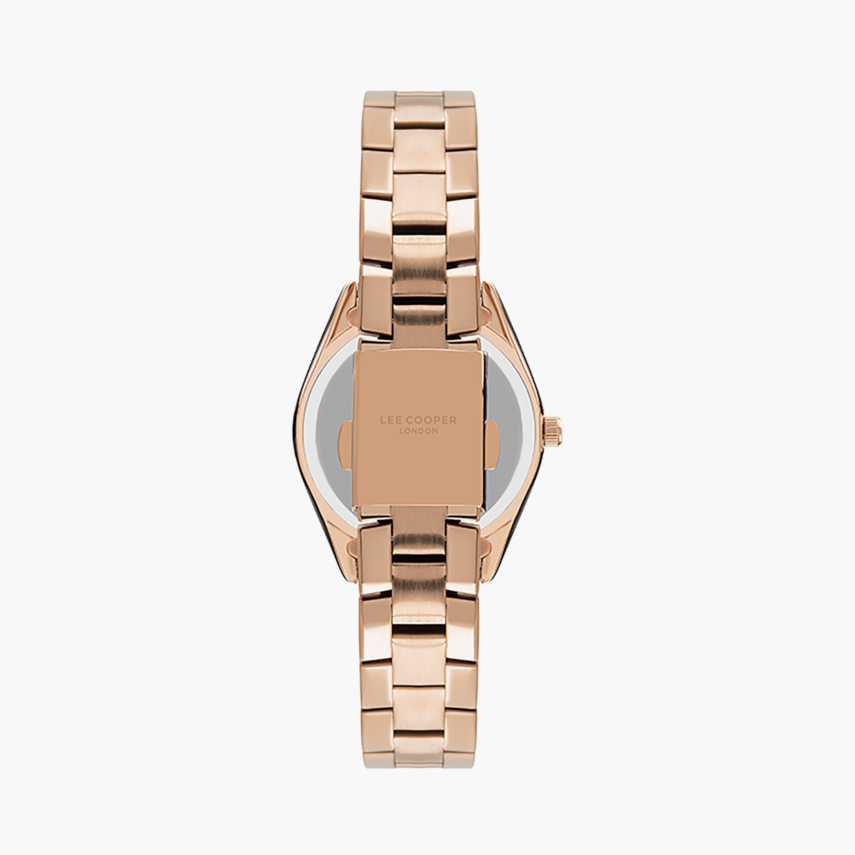  LC07453.420 | ساعة لي كوبر ذات أنالوج بسوار من ستانلس ستيل باللون الذهبي الوردي-women-watchesandjewellery-watches-image-3