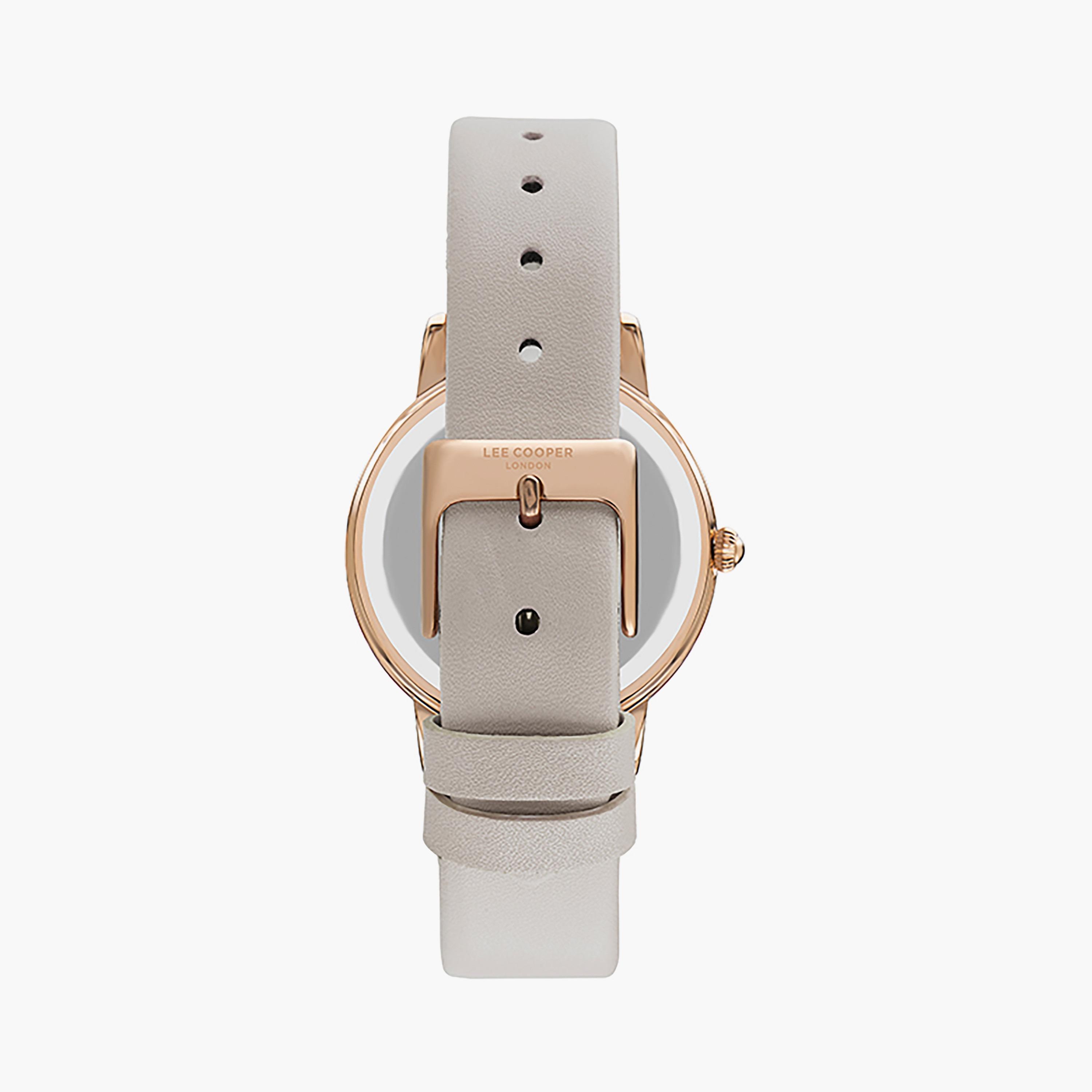 LC07521.422 | ساعة لي كوبر للنساء بسوار جلدي ذو أنالوج مع لون بيج-women-watchesandjewellery-watches-image-3