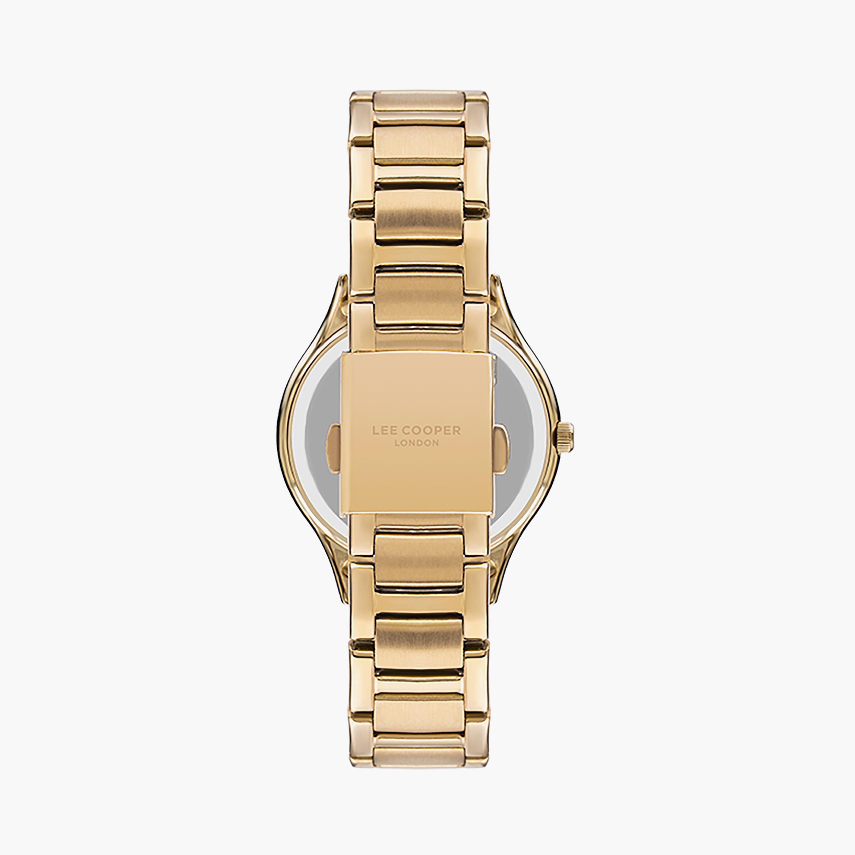  LC07460.130 | ساعة لي كوبر ذات أنالوج ذهبية بسوار من ستانلس ستيل-women-watchesandjewellery-watches-image-3