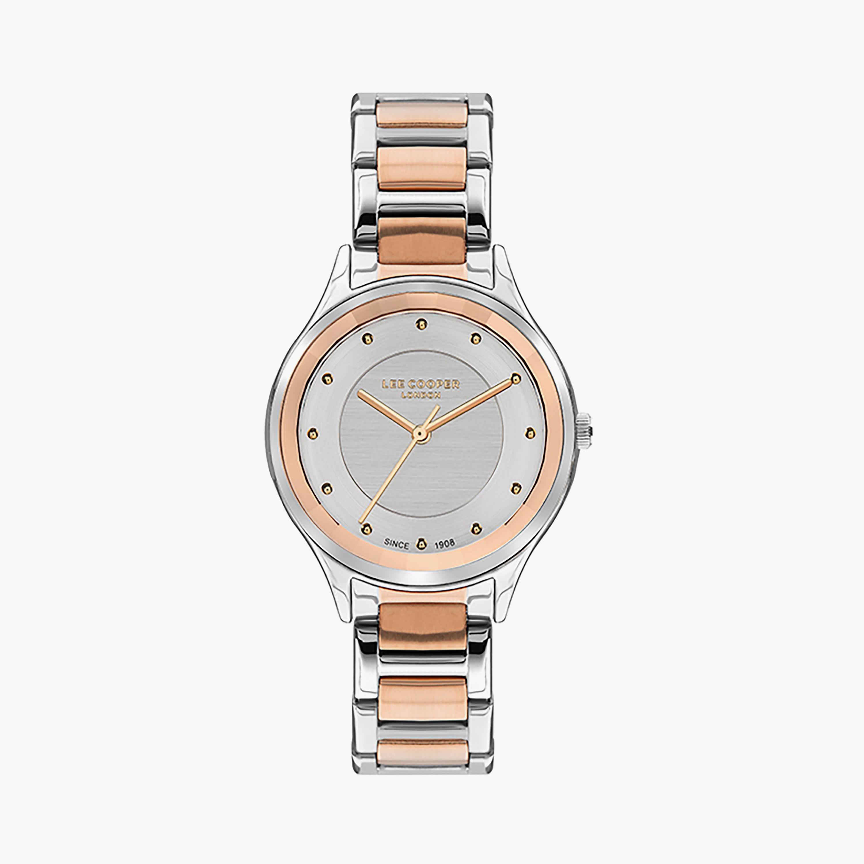  LC07460.530 | ساعة لي كوبر ذات أنالوج فضي بسوار من ستانلس ستيل-women-watchesandjewellery-watches-image-1