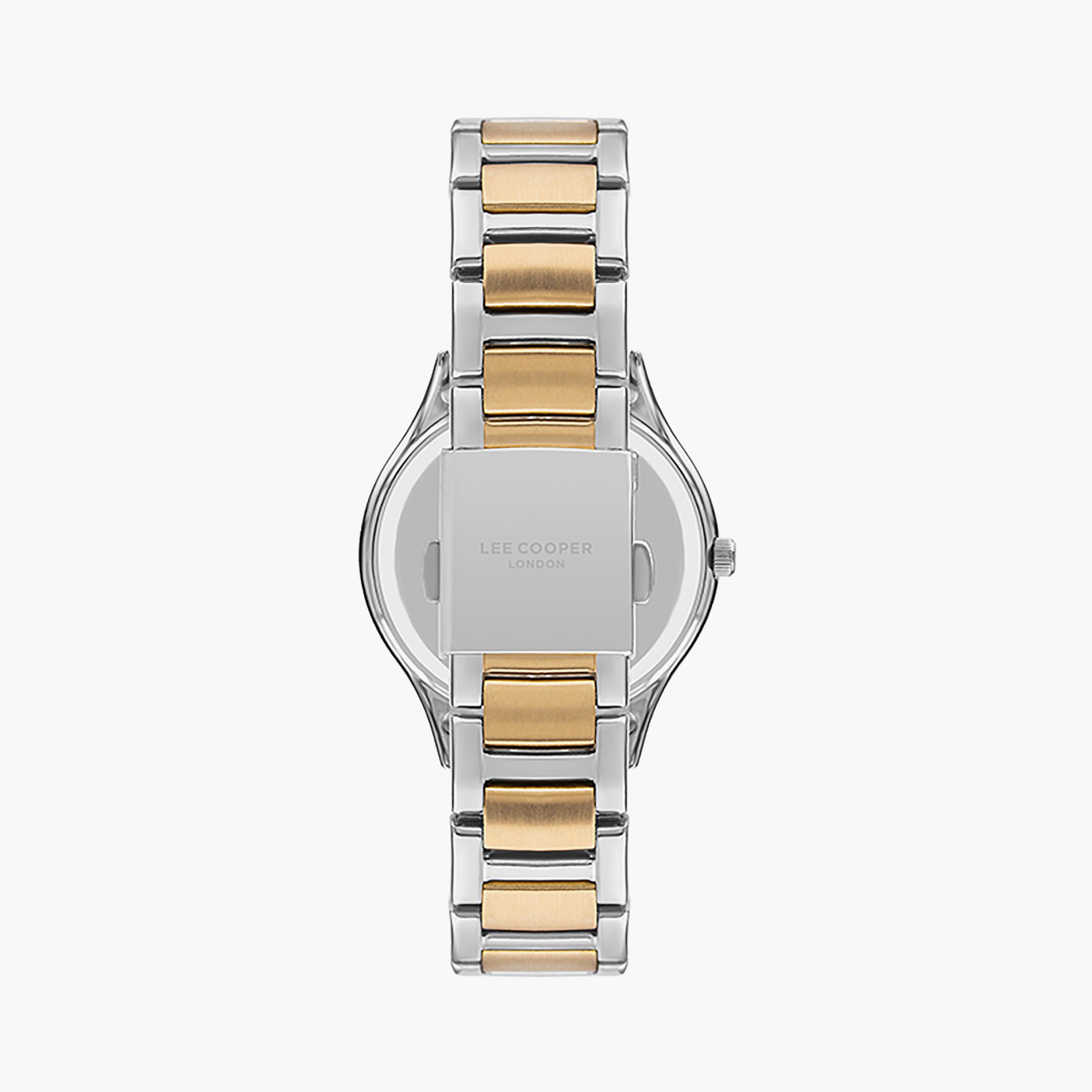  LC07460.260 | ساعة لي كوبر ذات أنالوج بسوار من ستانلس ستيل مع لون فضي وذهبي-women-watchesandjewellery-watches-image-3