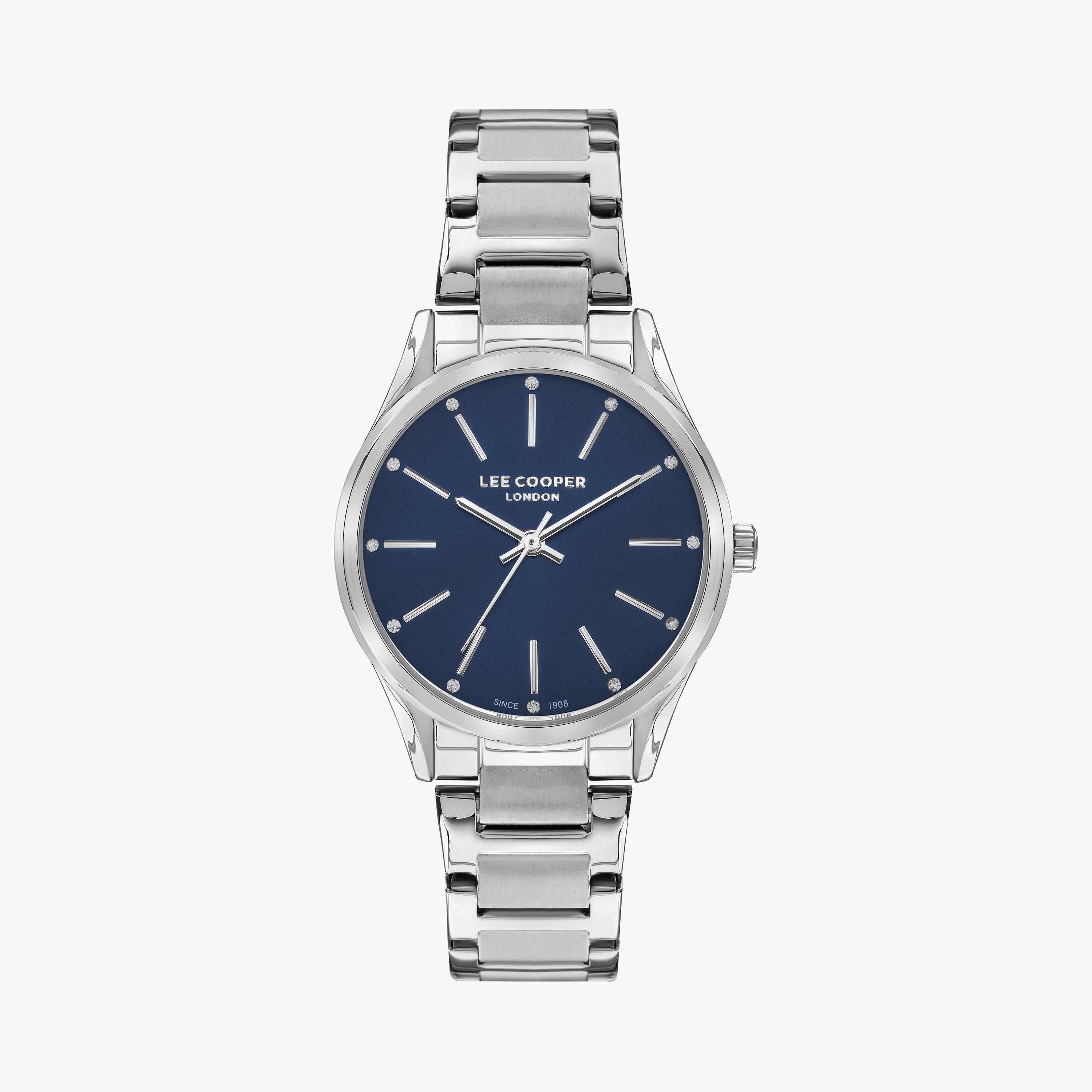  LC07518.390 | ساعة لي كوبر للنساء ذات أنالوج فضي بسوار من ستانلس ستيل-women-watchesandjewellery-watches-image-1