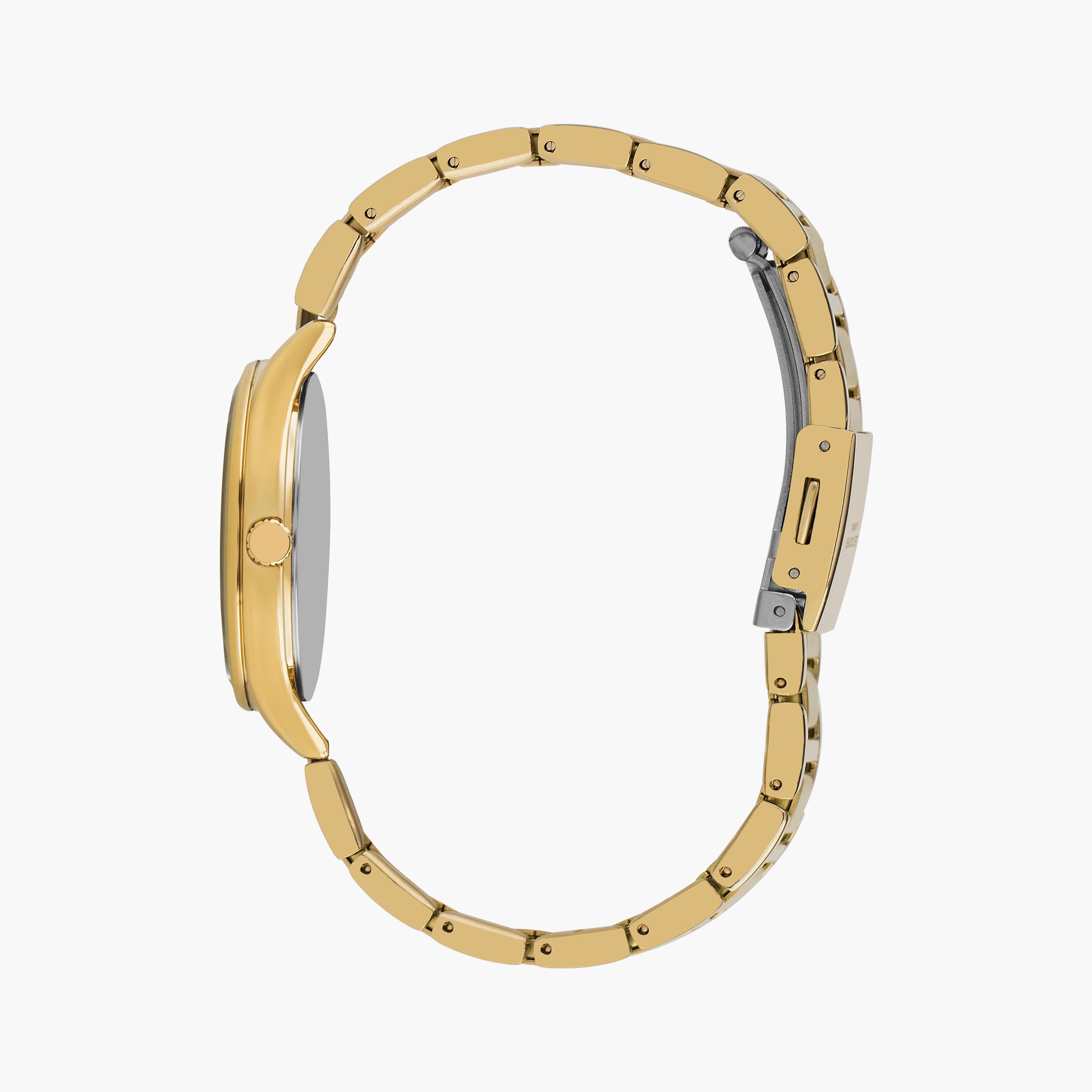  LC07518.130 | ساعة لي كوبر ذهبية للنساء ذات أنالوج بسوار من ستانلس ستيل-men-watchesandjewellery-watches-image-2