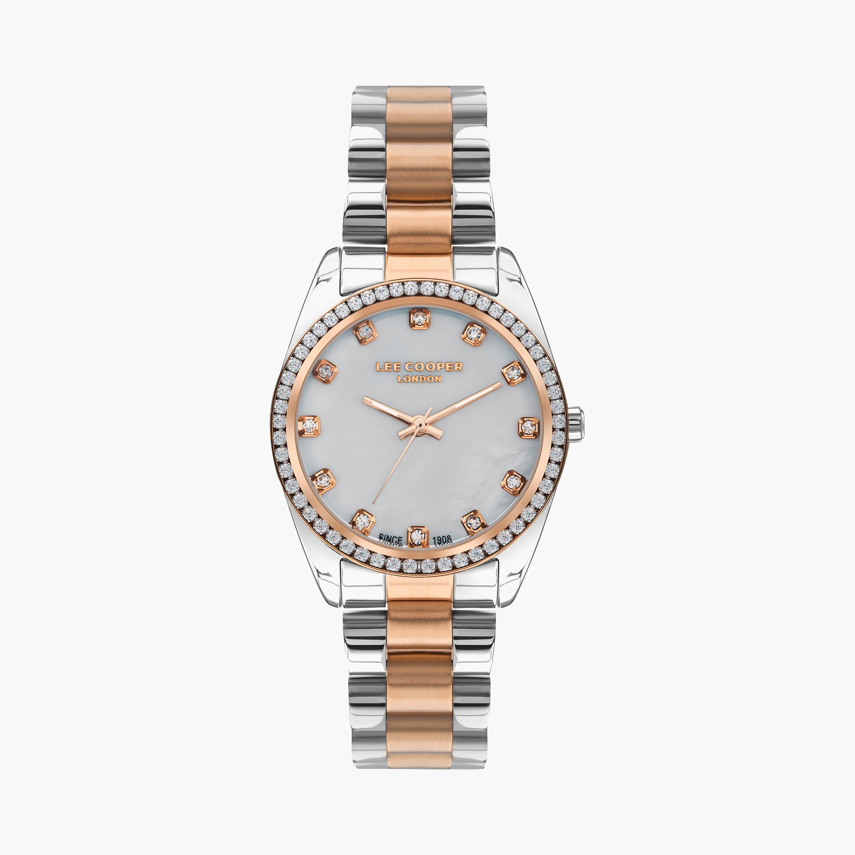  LC07478.520 | ساعة لي كوبر للنساء ذات أنالوج فضي بسوار من ستانلس ستيل-women-watchesandjewellery-watches-image-1