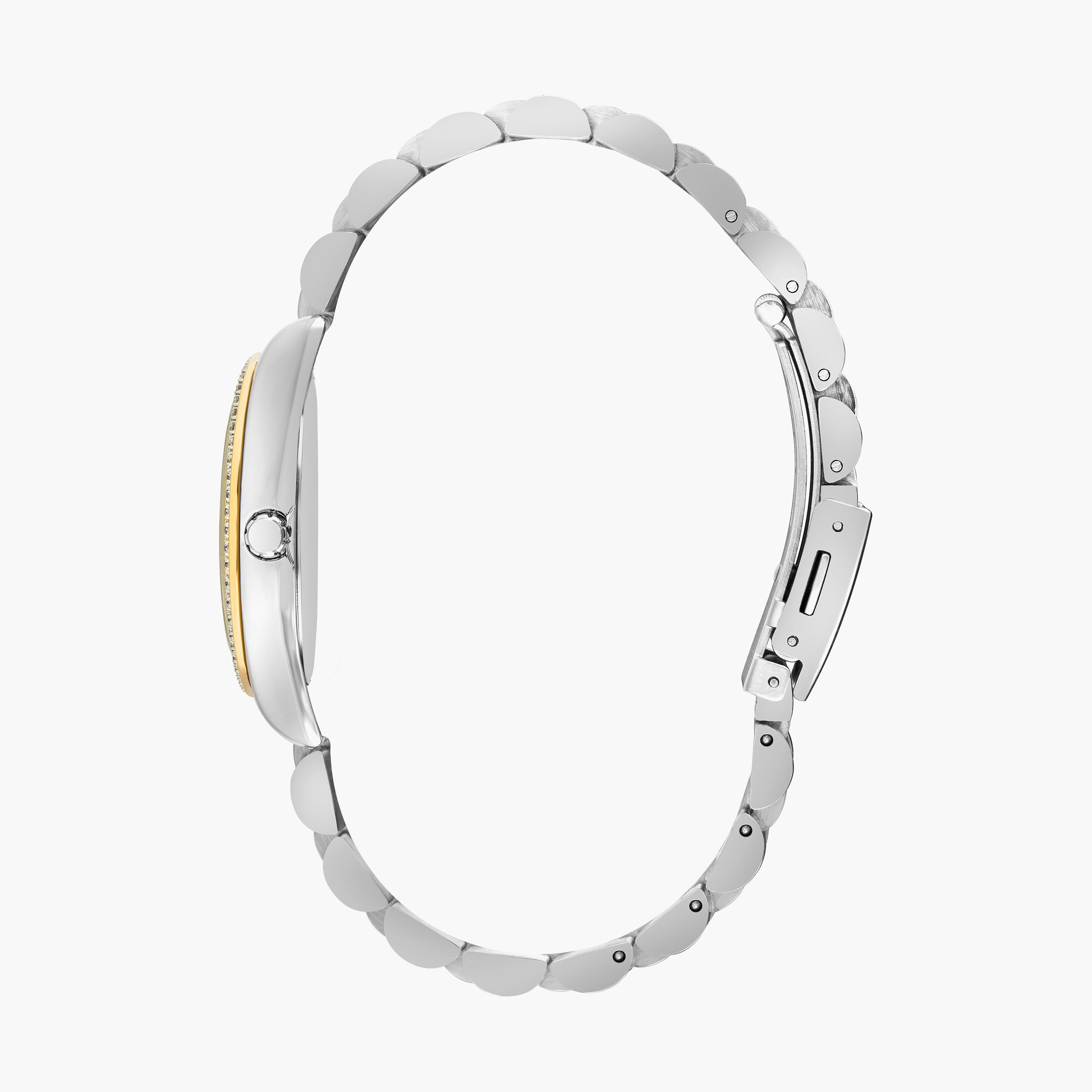 Lee Cooper Women Silver & Gold Analog Stainless Steel Strap Watch | LC07478.220-women-watchesandjewellery-watches-image-2