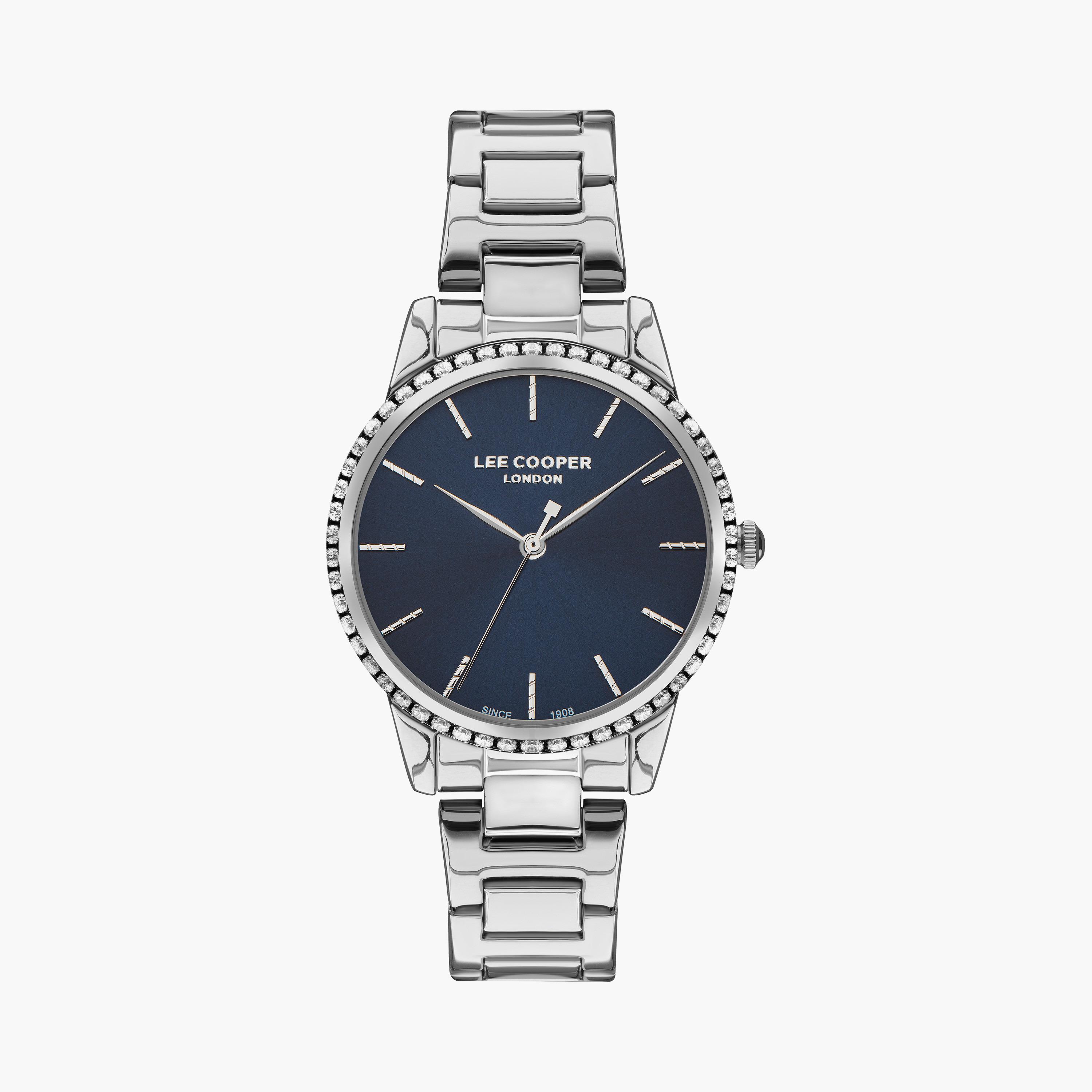  LC07438.390 | ساعة لي كوبر للنساء ذات أنالوج فضي بسوار من ستانلس ستيل-women-watchesandjewellery-watches-image-1