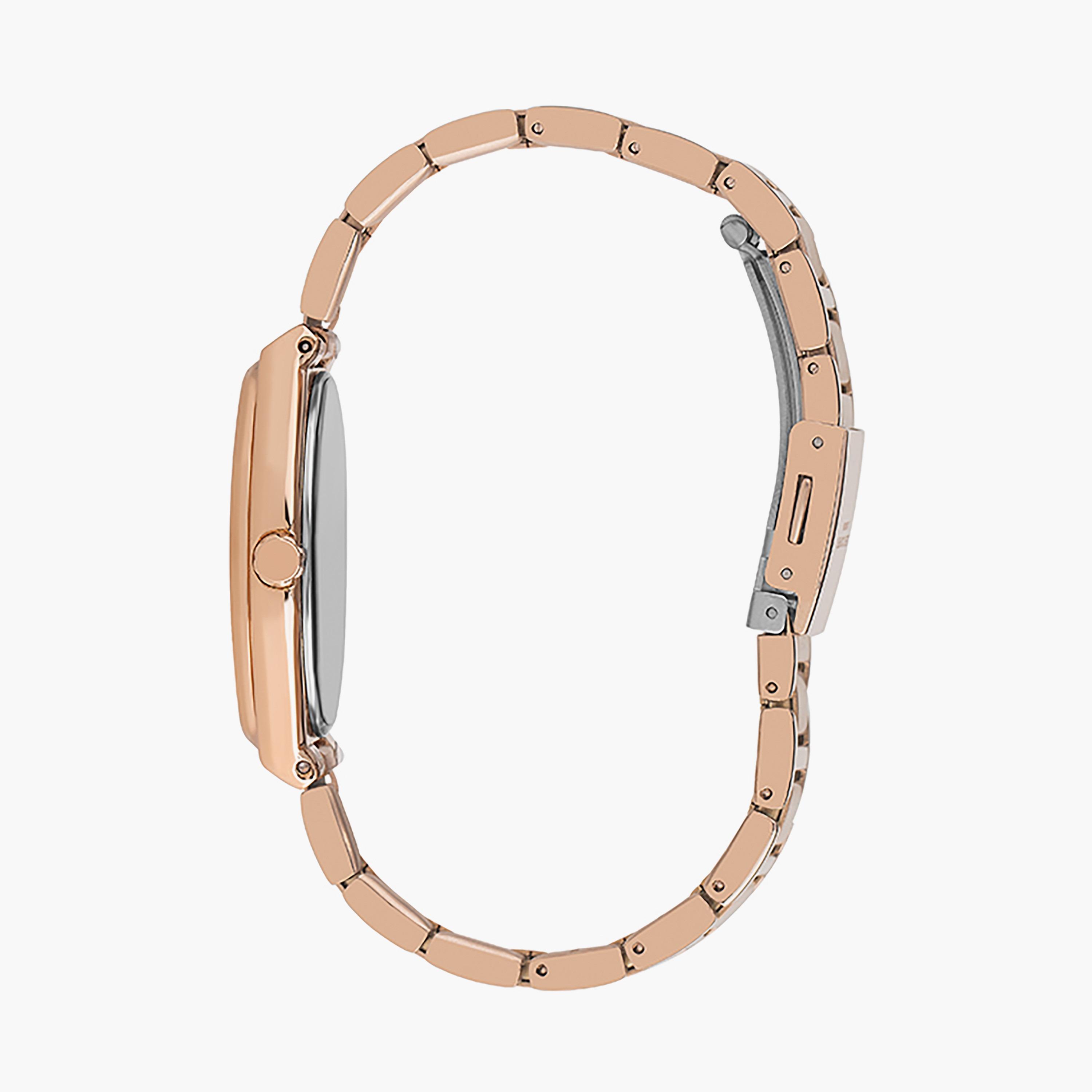  LC07480.420 | ساعة لي كوبر للنساء ذات أنالوج ذهبي وردي بسوار من ستانلس ستيل-women-watchesandjewellery-watches-image-2