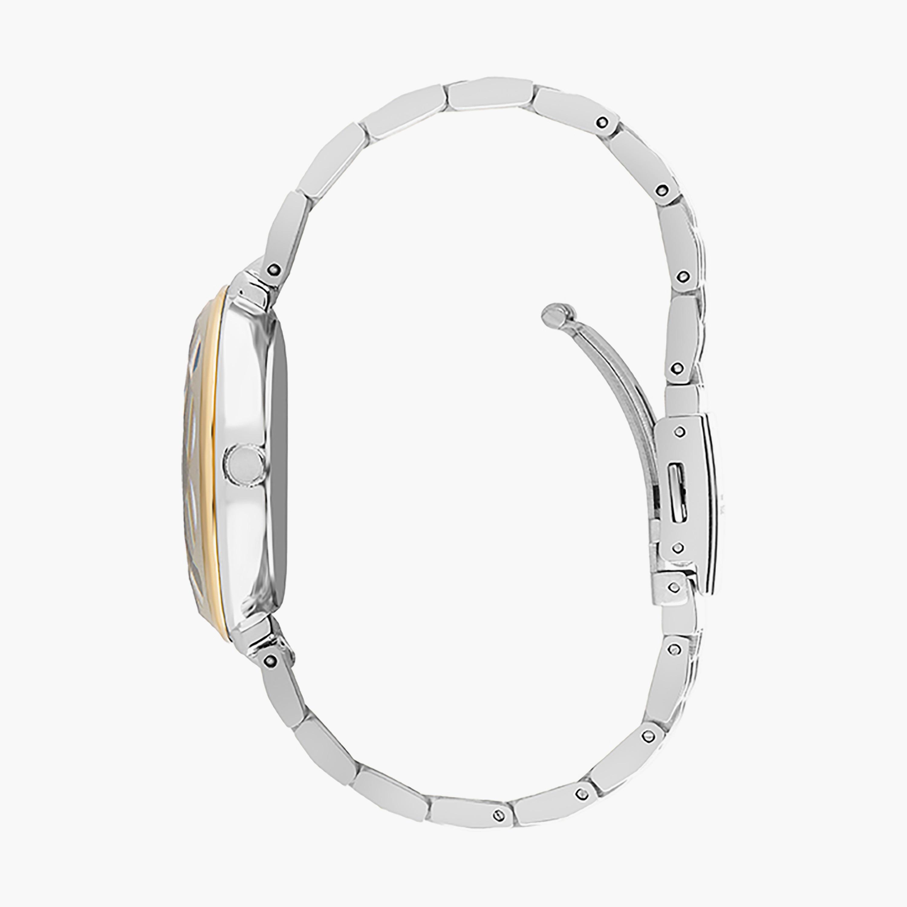 LC07502.230 | ساعة لي كوبر للنساء ذات انالوج بسوار من ستانلس ستيل مع لون فضي وذهبي-women-watchesandjewellery-watches-image-2