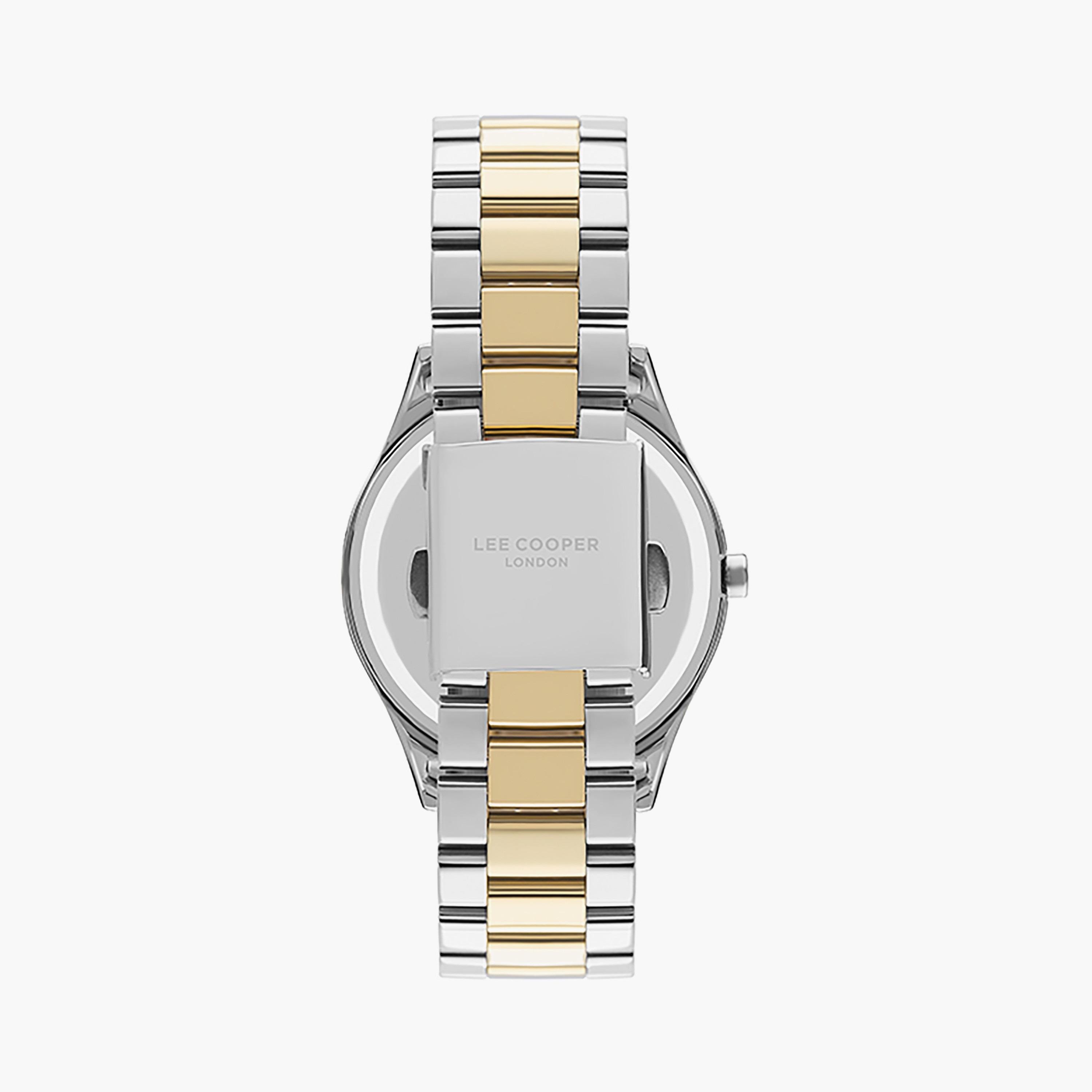  LC07471.230 | ساعة لي كوبر للنساء بسوار من ستانلس ستيل ذو كرونوغراف ذهبي وفضي-women-watchesandjewellery-watches-image-3