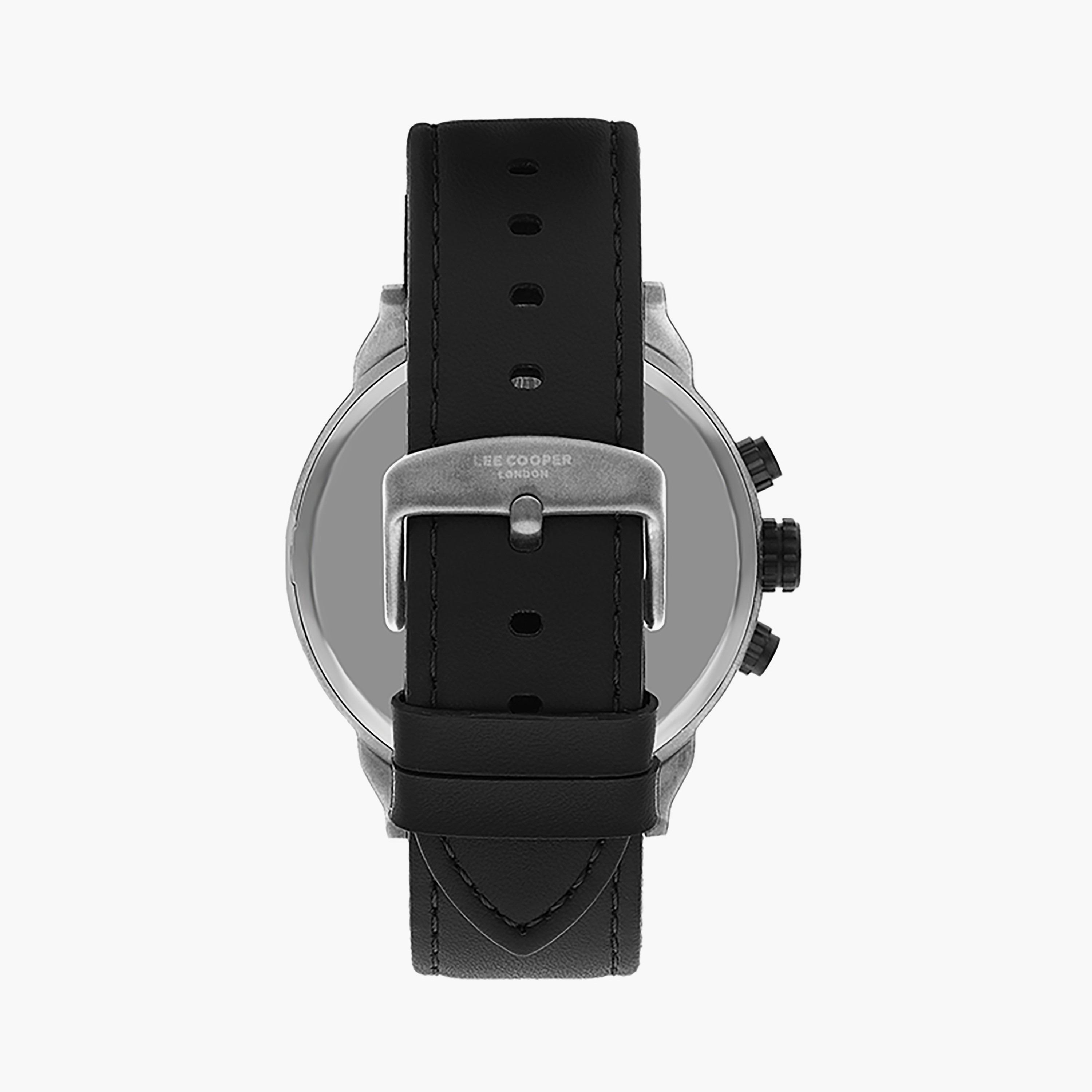 LC07491.351 | ساعة لي كوبر للرجال بسوار جلدي ذو كرونوغراف أسود-men-watchesandjewellery-watches-image-3