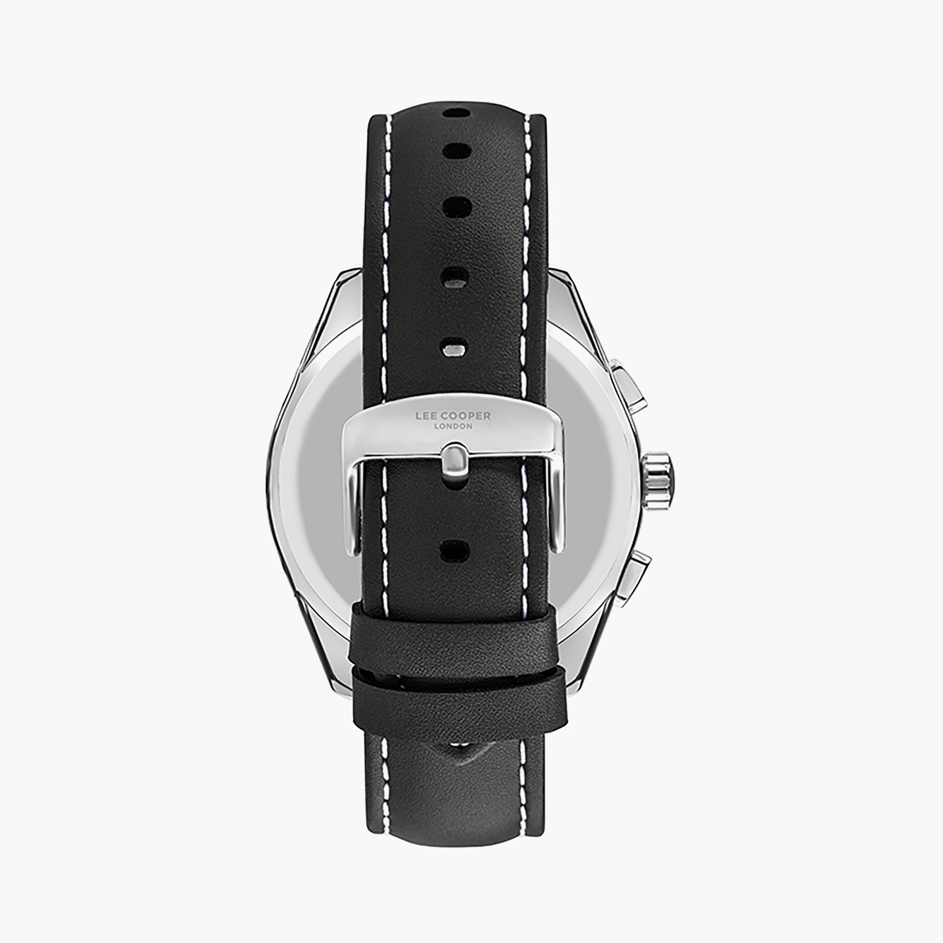  LC07514.351 | ساعة لي كوبر للرجال بسوار جلدي ذو كرونوغراف أسود-men-watchesandjewellery-watches-image-3