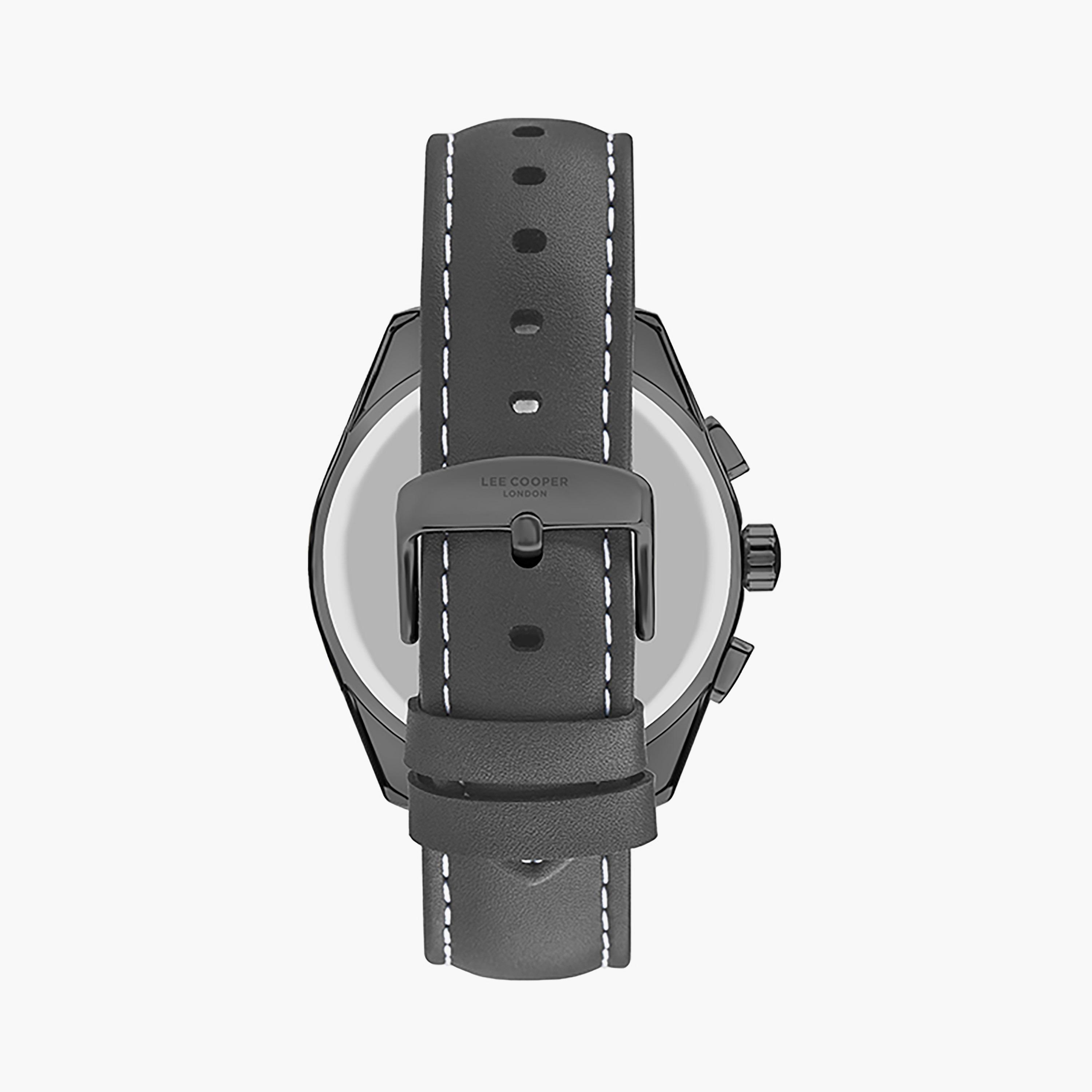  LC07514.066 | ساعة لي كوبر للرجال بسوار جلدي ذو كرونوغراف رمادي-men-watchesandjewellery-watches-image-3