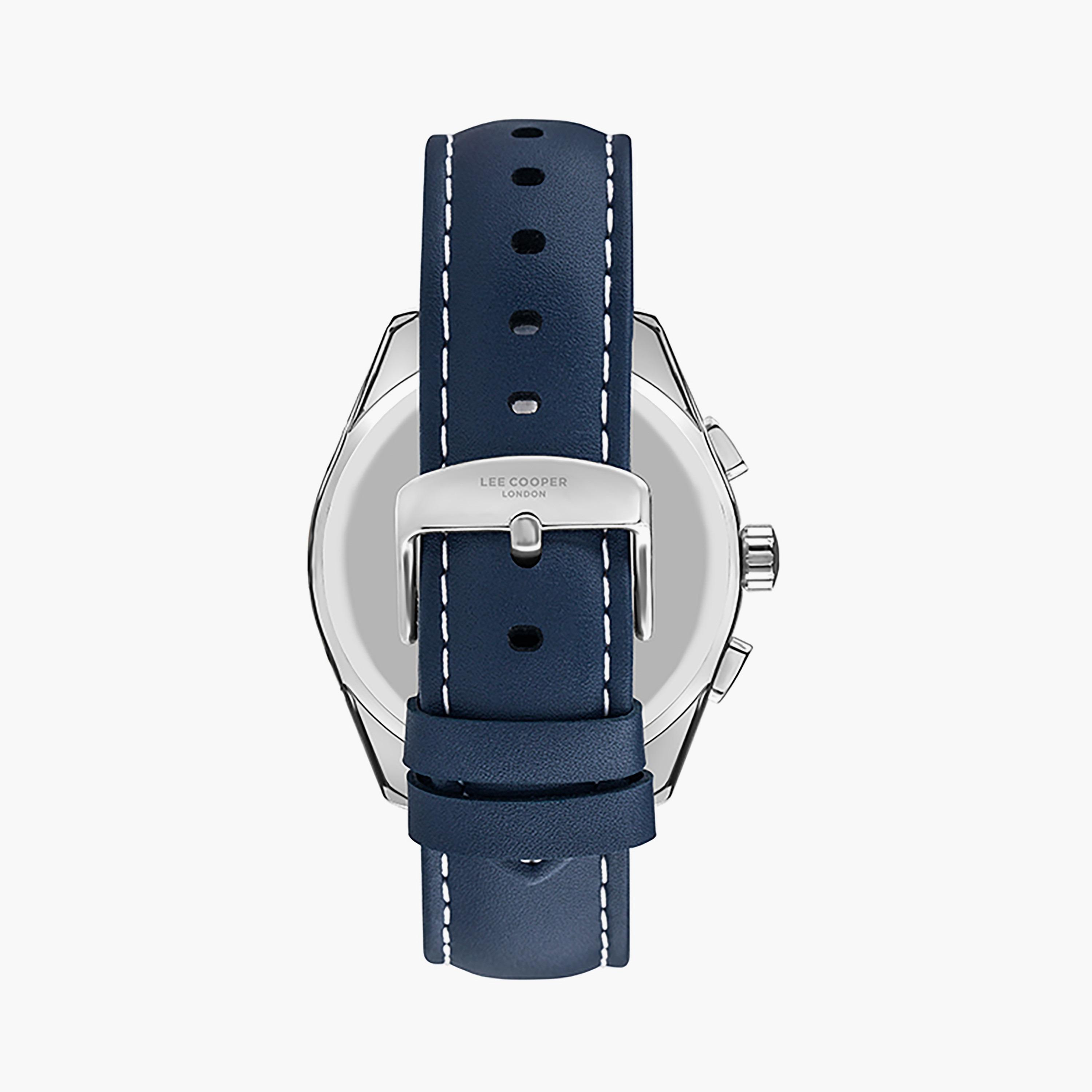  LC07514.399 | ساعة لي كوبر للرجال بسوار جلدي ذو كرونوغراف أزرق-men-watchesandjewellery-watches-image-3