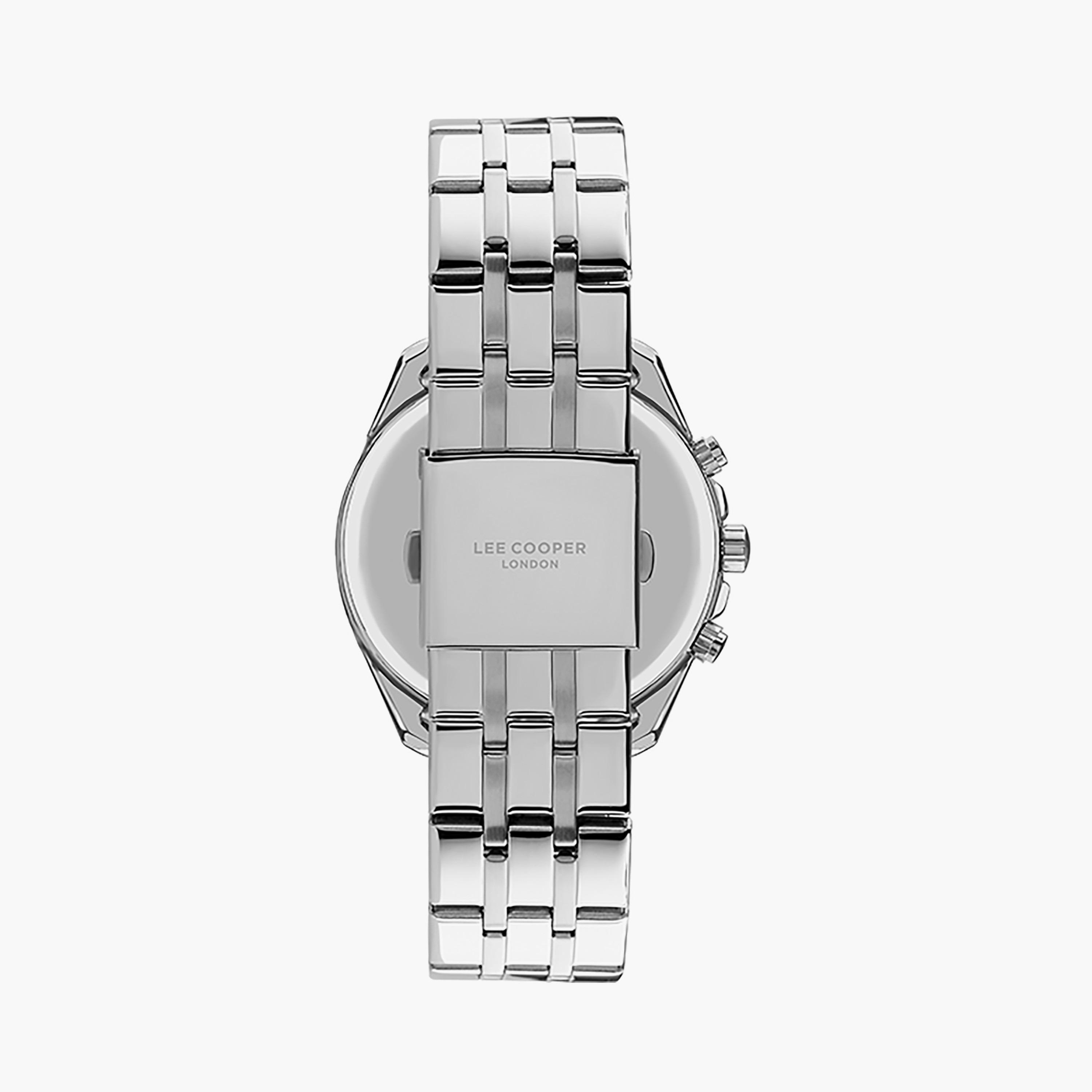  LC07524.390 | ساعة لي كوبر للرجال ذات كرونوغراف فضية بسوار ستانلس ستيل-men-watchesandjewellery-watches-image-3
