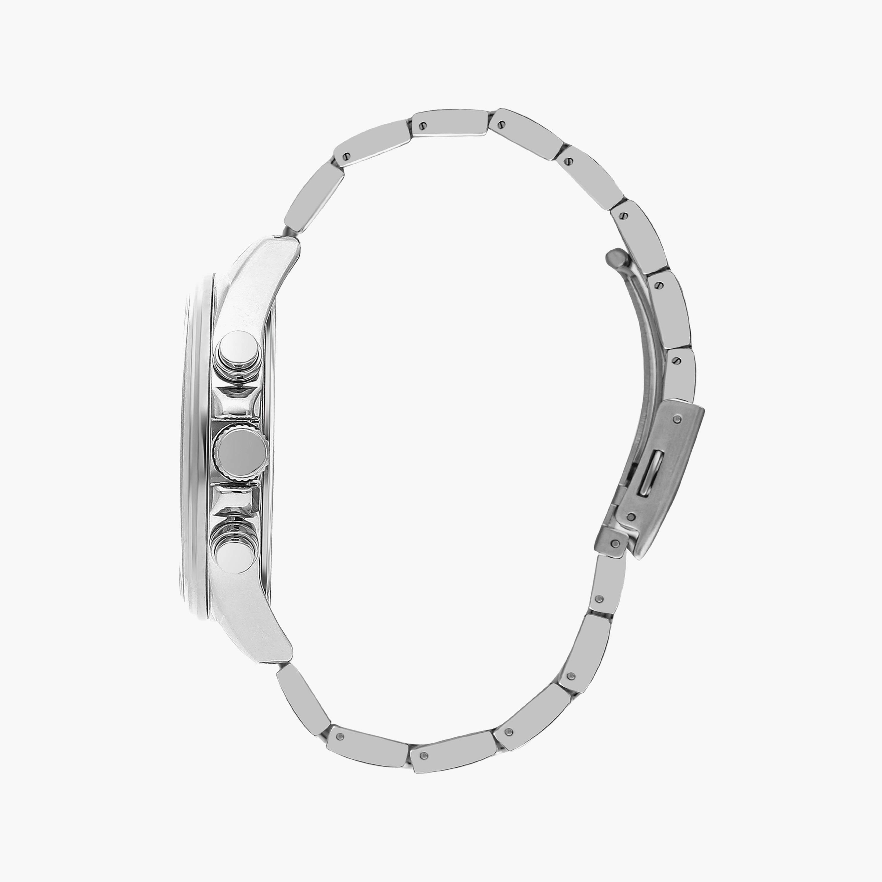  LC07486.350 | ساعة لي كوبر للرجال ذات كرونوغراف فضية بسوار من ستانلس ستيل-men-watchesandjewellery-watches-image-2