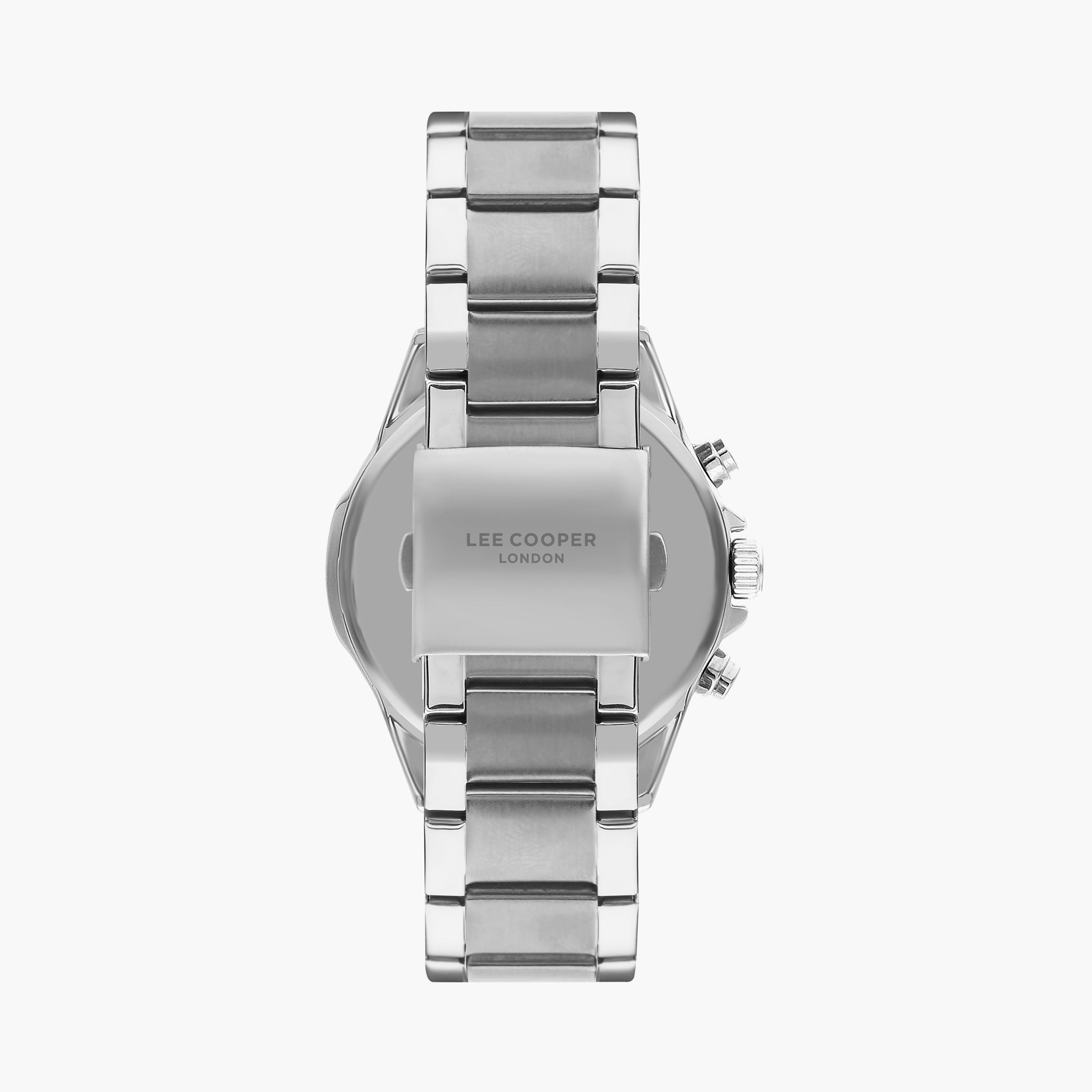  LC07486.350 | ساعة لي كوبر للرجال ذات كرونوغراف فضية بسوار من ستانلس ستيل-men-watchesandjewellery-watches-image-3