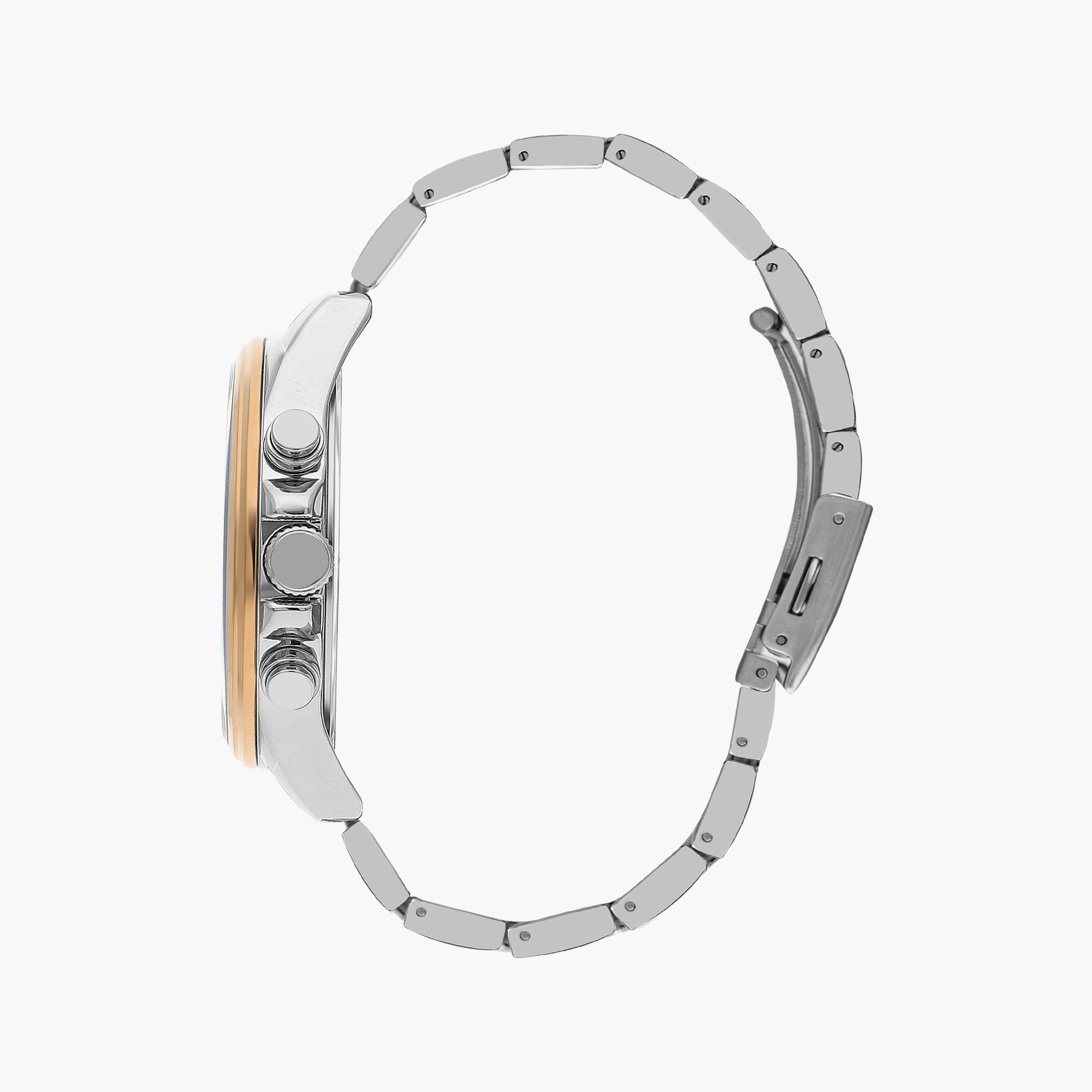 Lee Cooper Men Silver Chronograph Stainless Steel Strap Watch | LC07486.550-men-watchesandjewellery-watches-image-2