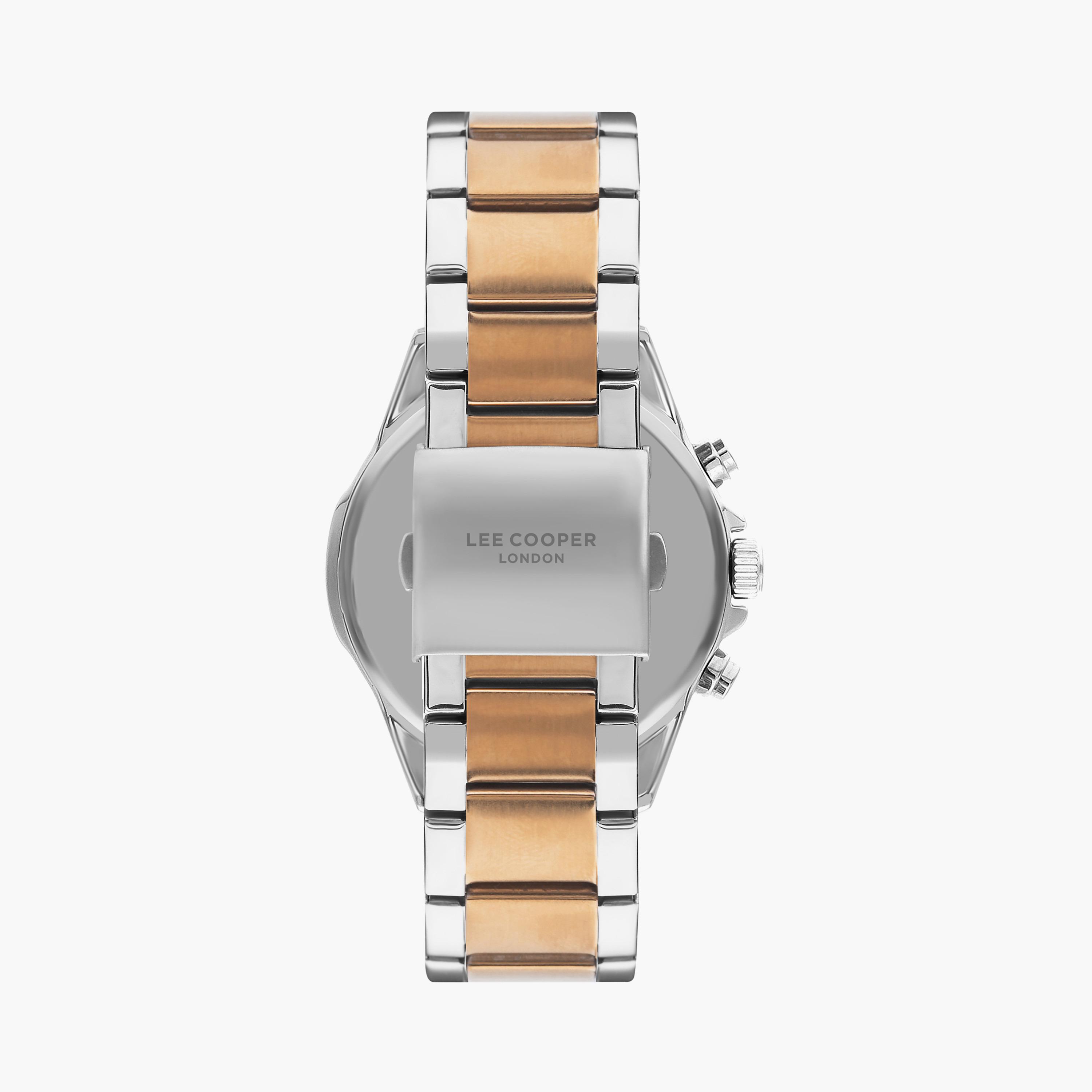  LC07486.550 | ساعة لي كوبر للرجال ذات كرونوغراف فضية بسوار من ستانلس ستيل-men-watchesandjewellery-watches-image-3