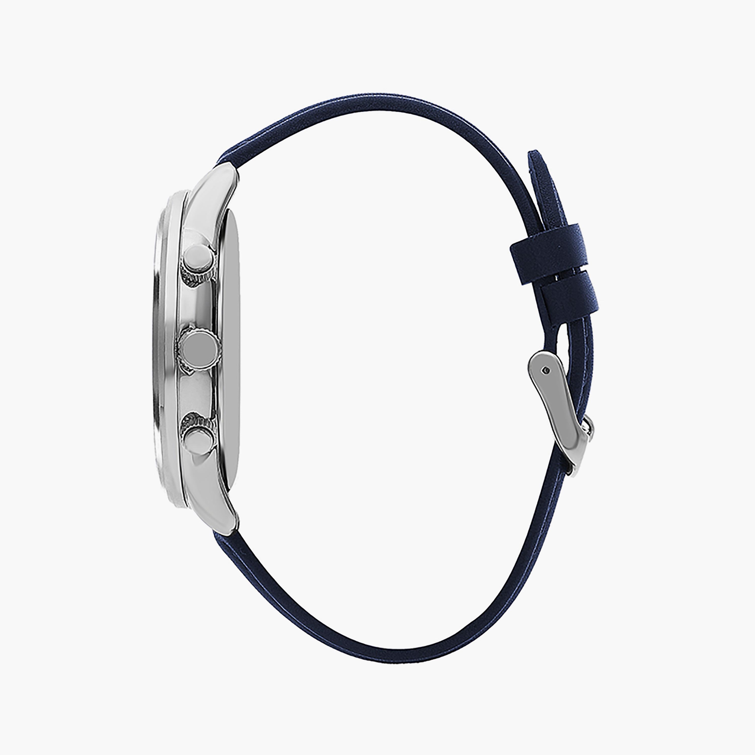  LC07474.399 | ساعة لي كوبر للرجال بسوار جلدي ذو كرونوغراف أزرق-men-watchesandjewellery-watches-image-2