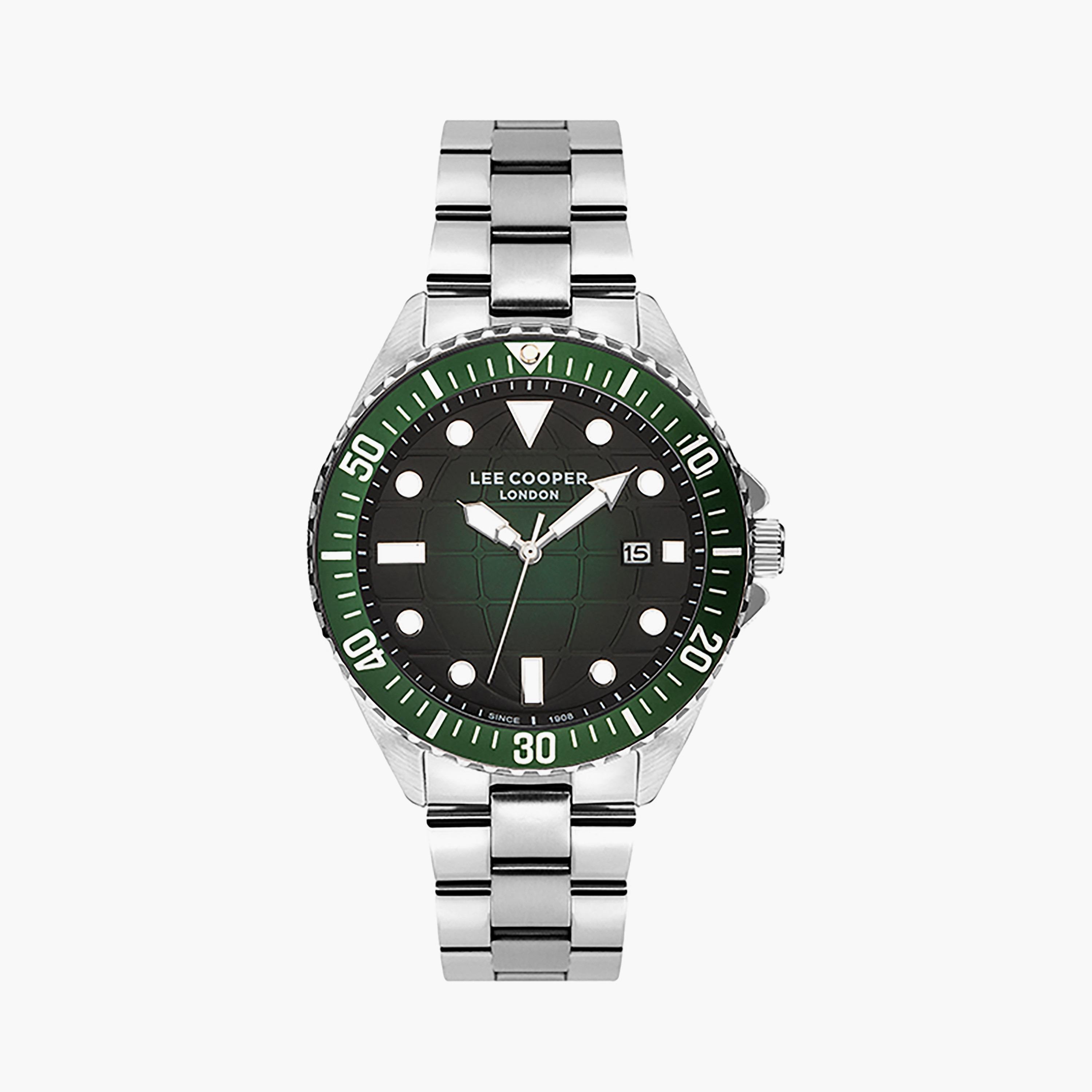  LC07541.370 | ساعة لي كوبر للرجال ذات أنالوج بسوار من ستانلس ستيل مع لون فضي-men-watchesandjewellery-watches-image-1