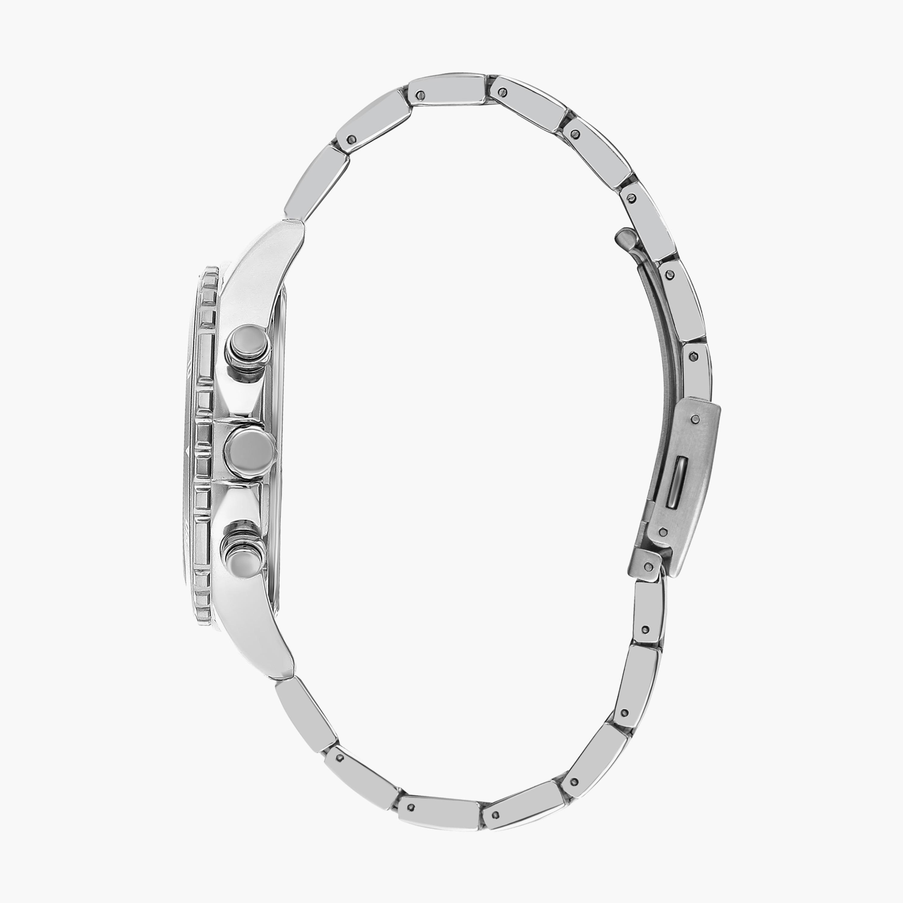  LC07515.060 | ساعة لي كوبر للرجال ذات كرونوغراف فضية بسوار من ستانلس ستيل-men-watchesandjewellery-watches-image-2